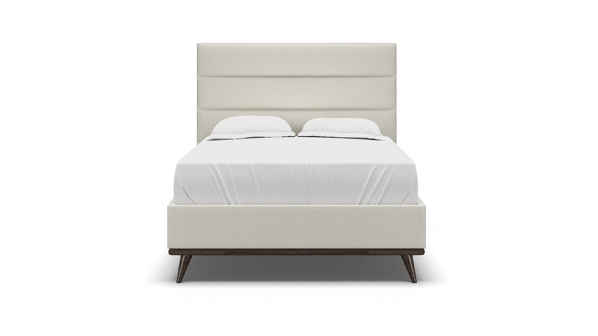 Isla Catalina Ivory Bed espresso legs 1