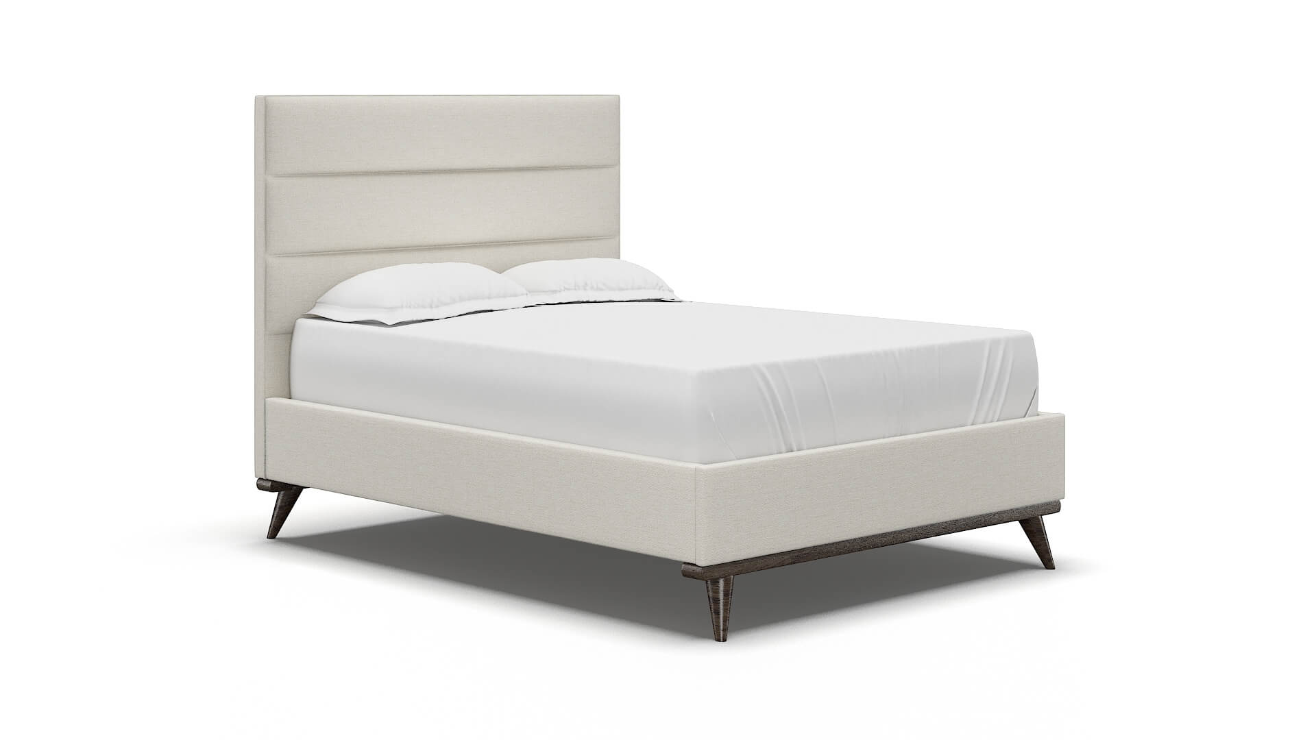 Isla Catalina Ivory Bed espresso legs 2