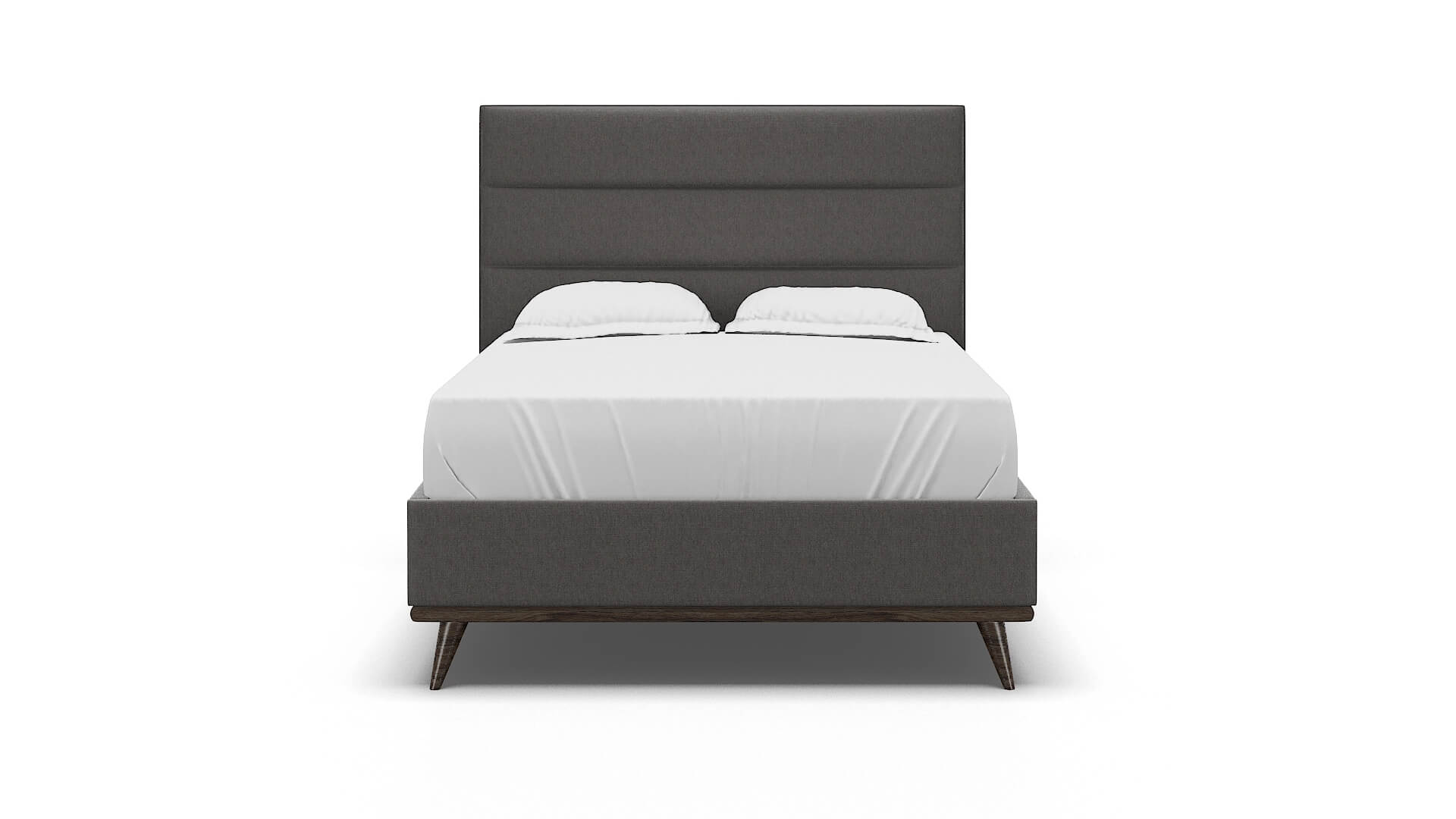Isla Cosmo Charcoal Bed espresso legs 1