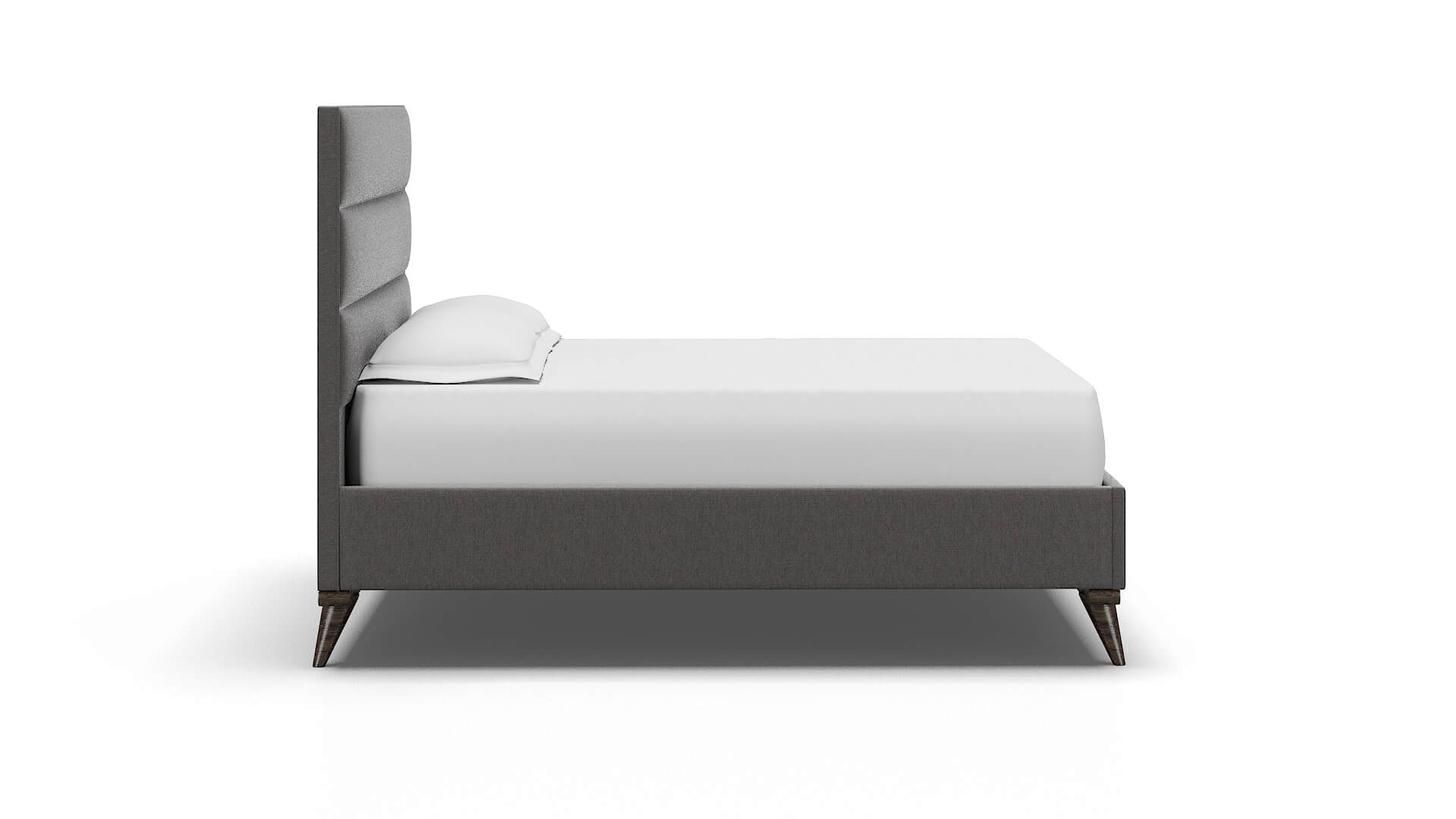 Isla Cosmo Charcoal Bed espresso legs 3