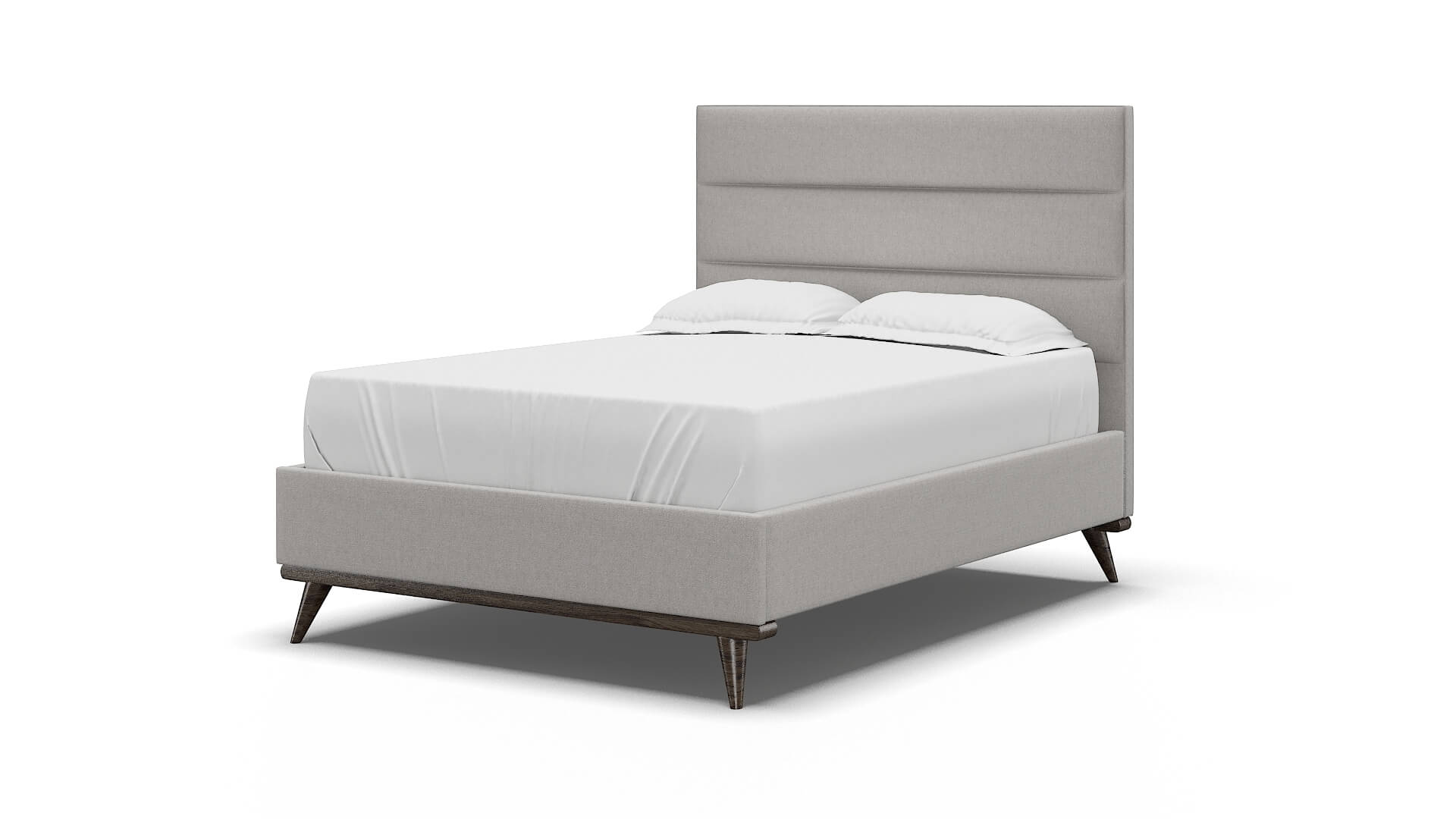 Isla Cosmo Silver Bed espresso legs 5