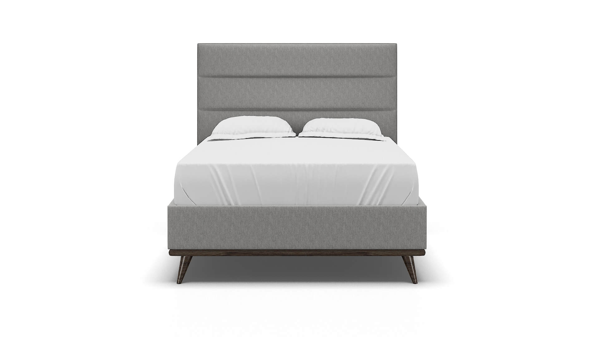Isla Cosmo Steel Bed espresso legs 1