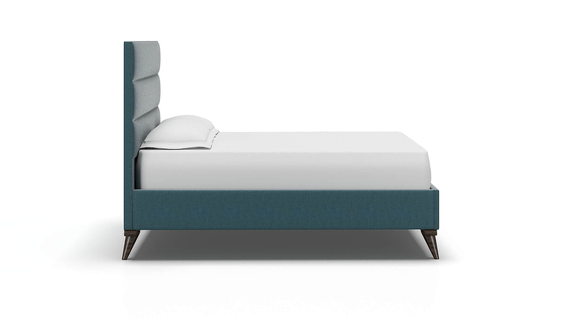 Isla Cosmo Teal Bed espresso legs 3