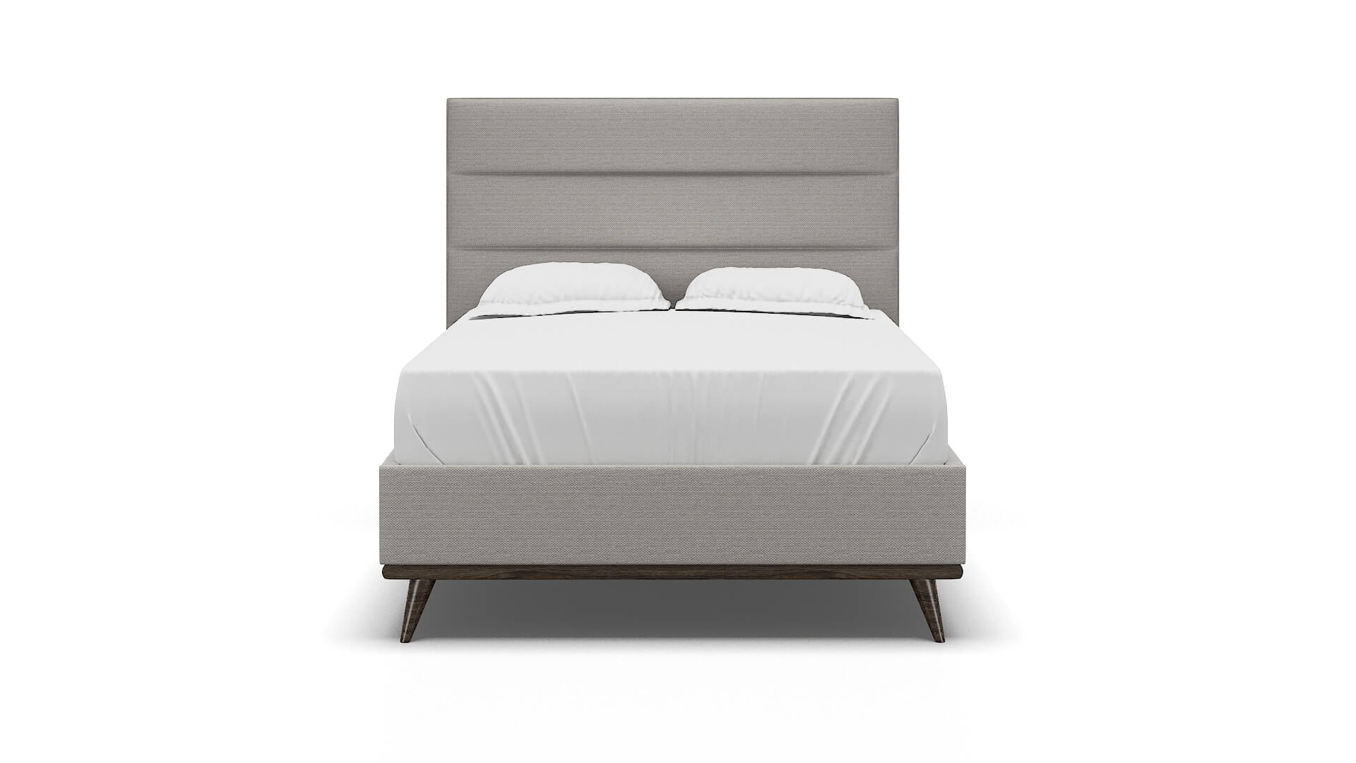 Isla Derby Grey Bed espresso legs 1