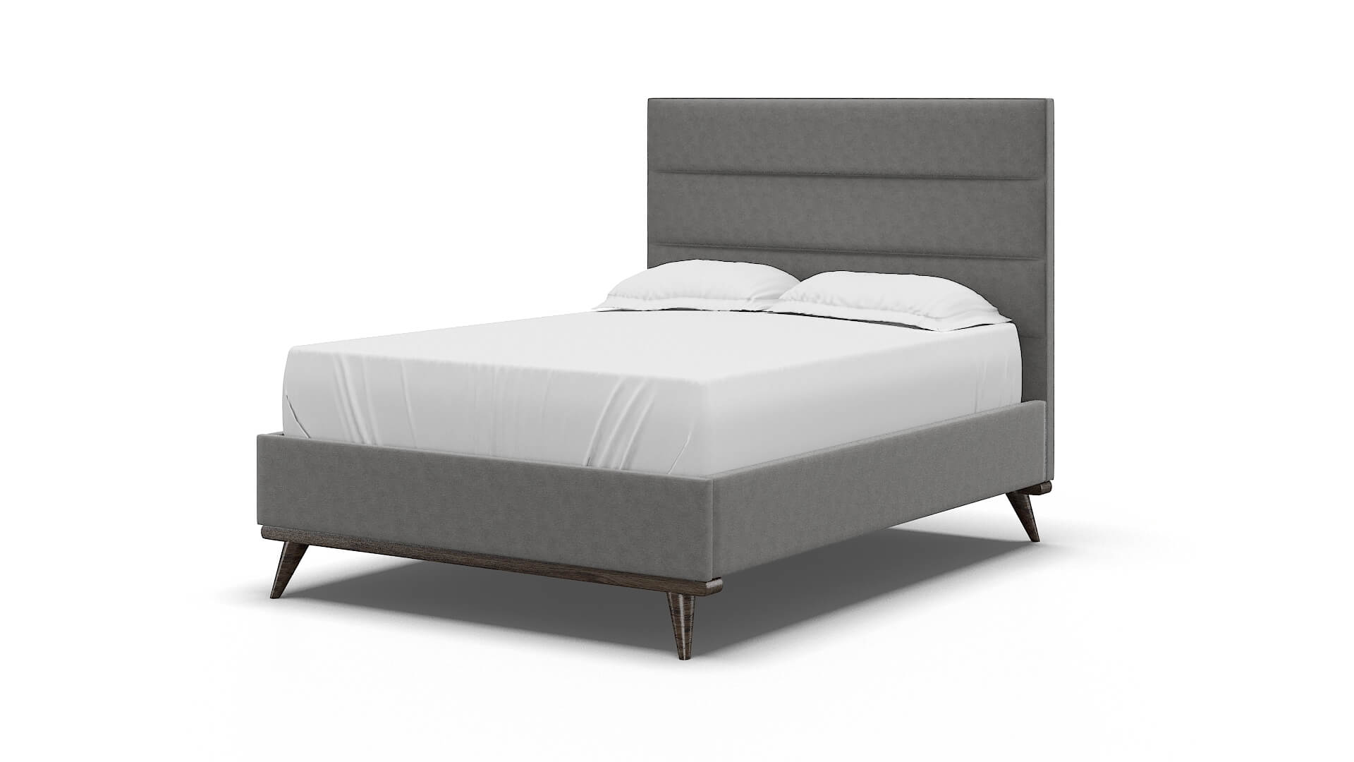 Isla Dream_d Charcoal Bed espresso legs 5