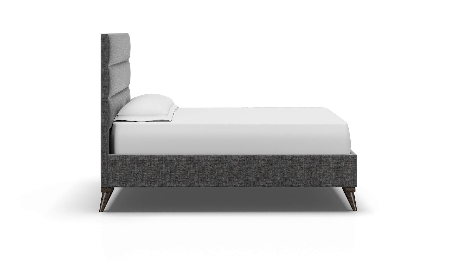 Isla Insight Charcoal Bed espresso legs 3