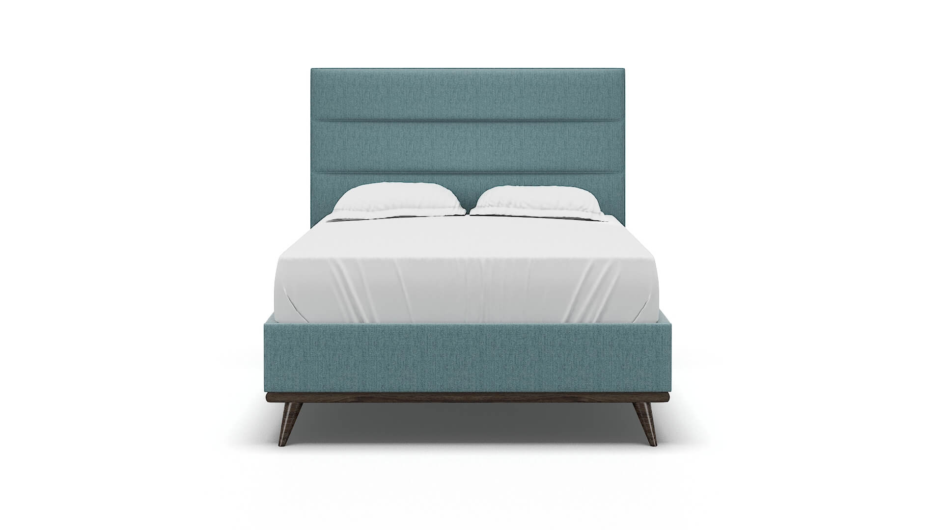 Isla Insight Peacock Bed espresso legs 1