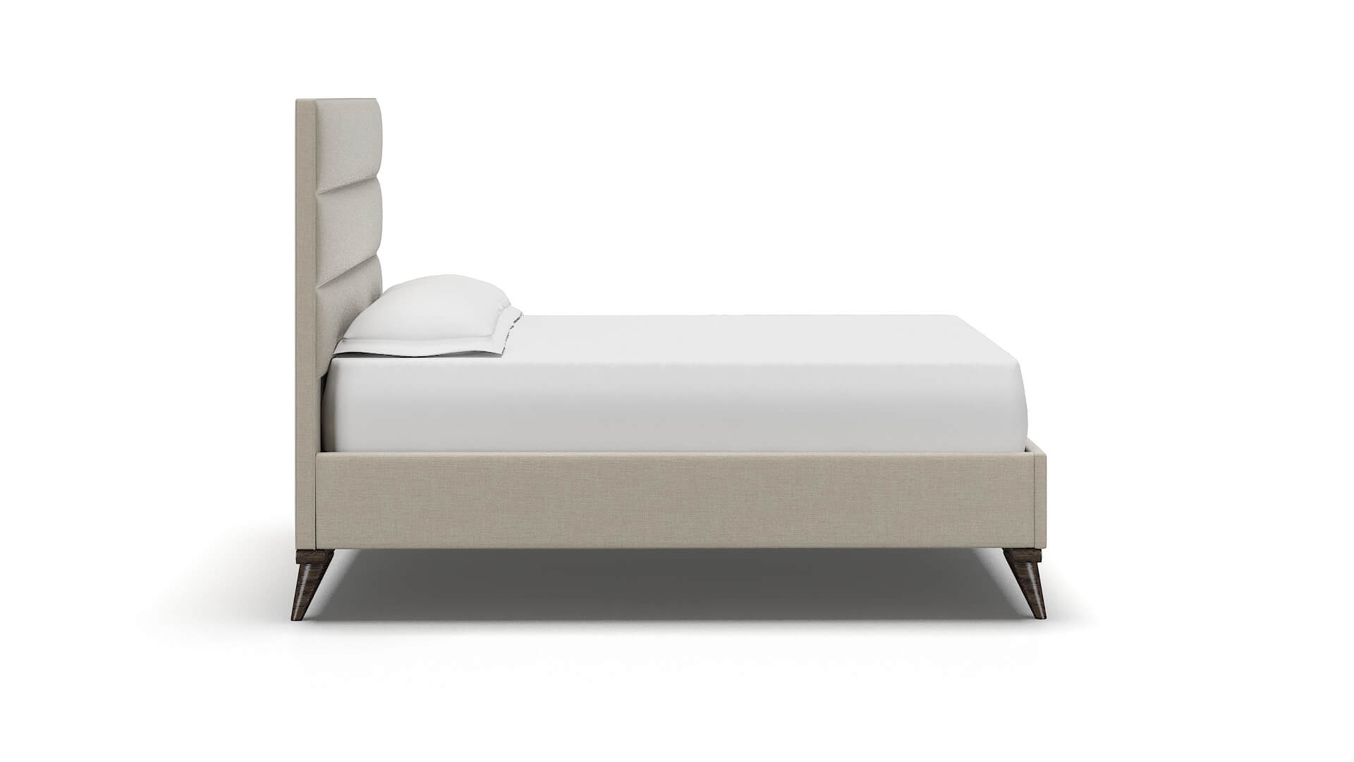 Isla Keylargo Almond Bed espresso legs 3