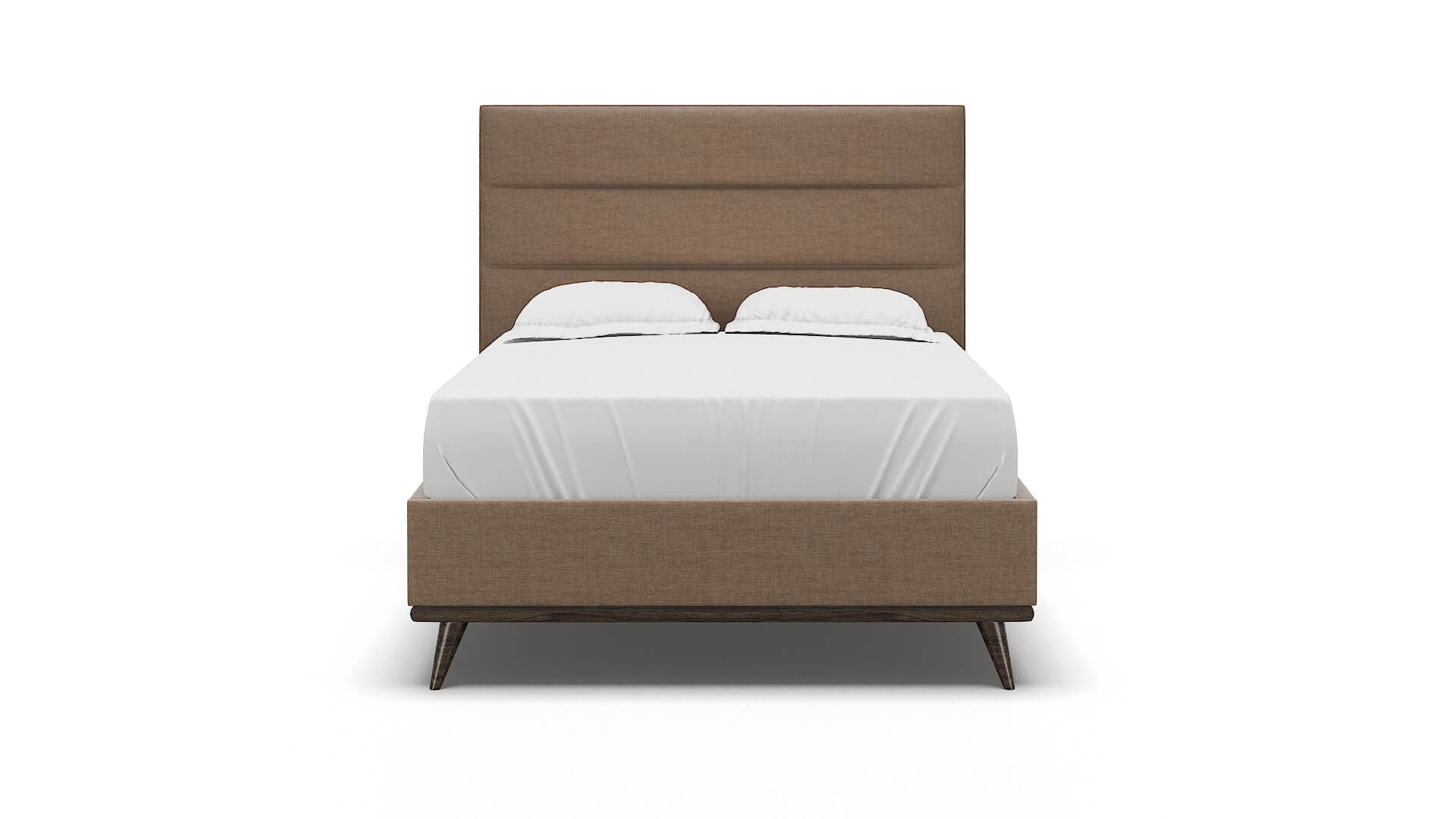 Isla Keylargo Mink Bed espresso legs 1