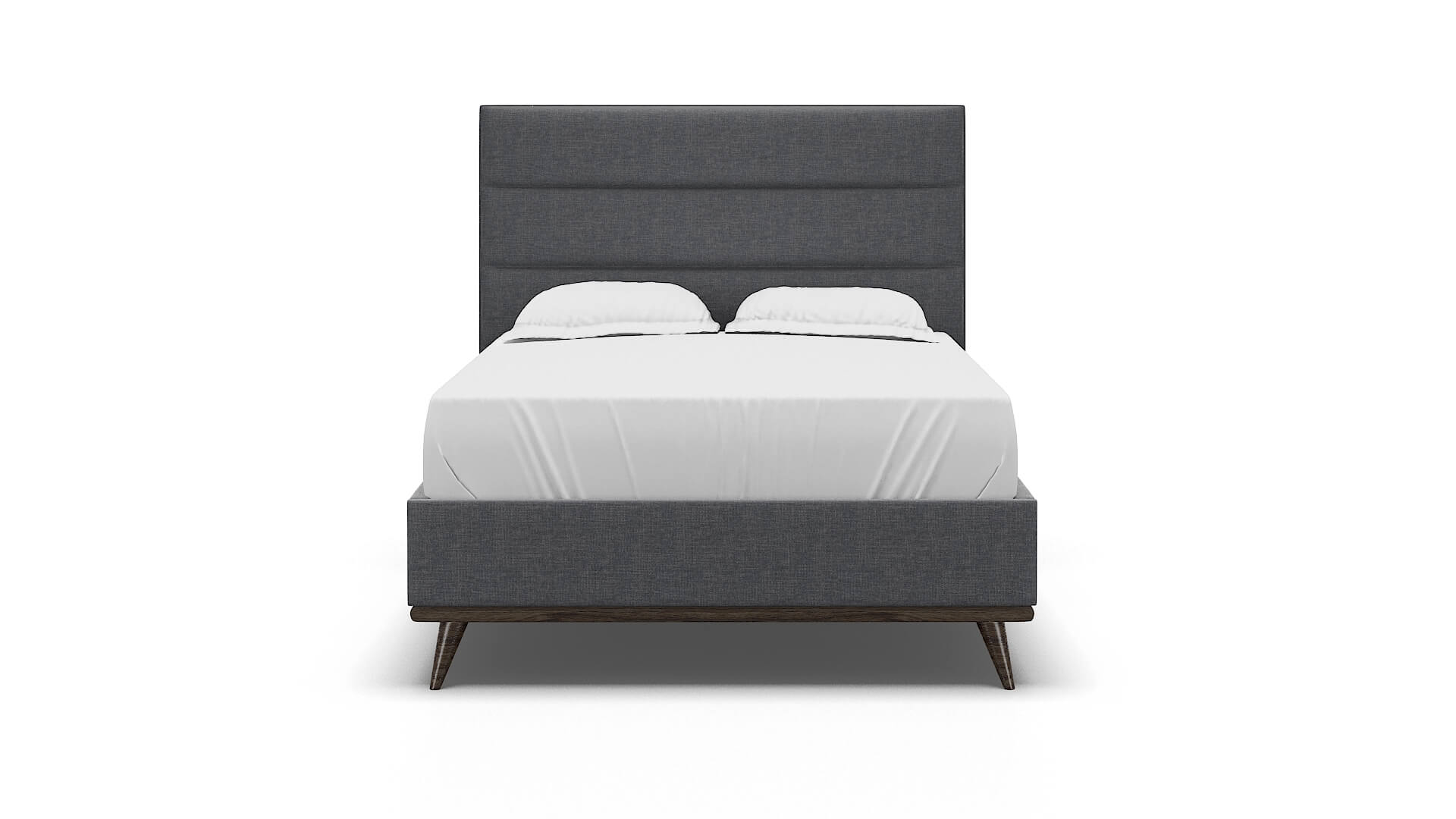 Isla Lana Onyx Bed espresso legs 1