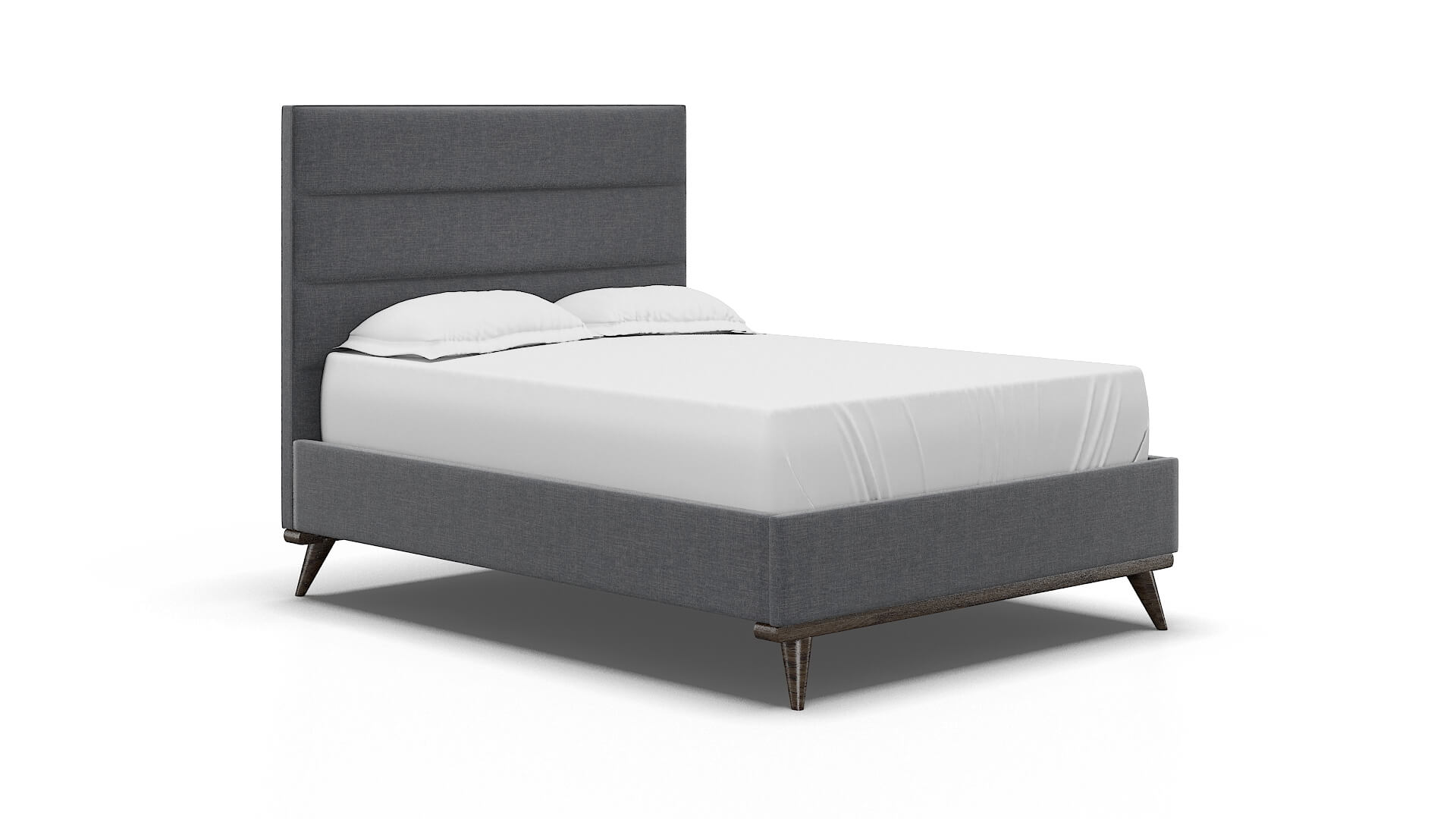 Isla Lana Onyx Bed espresso legs 2