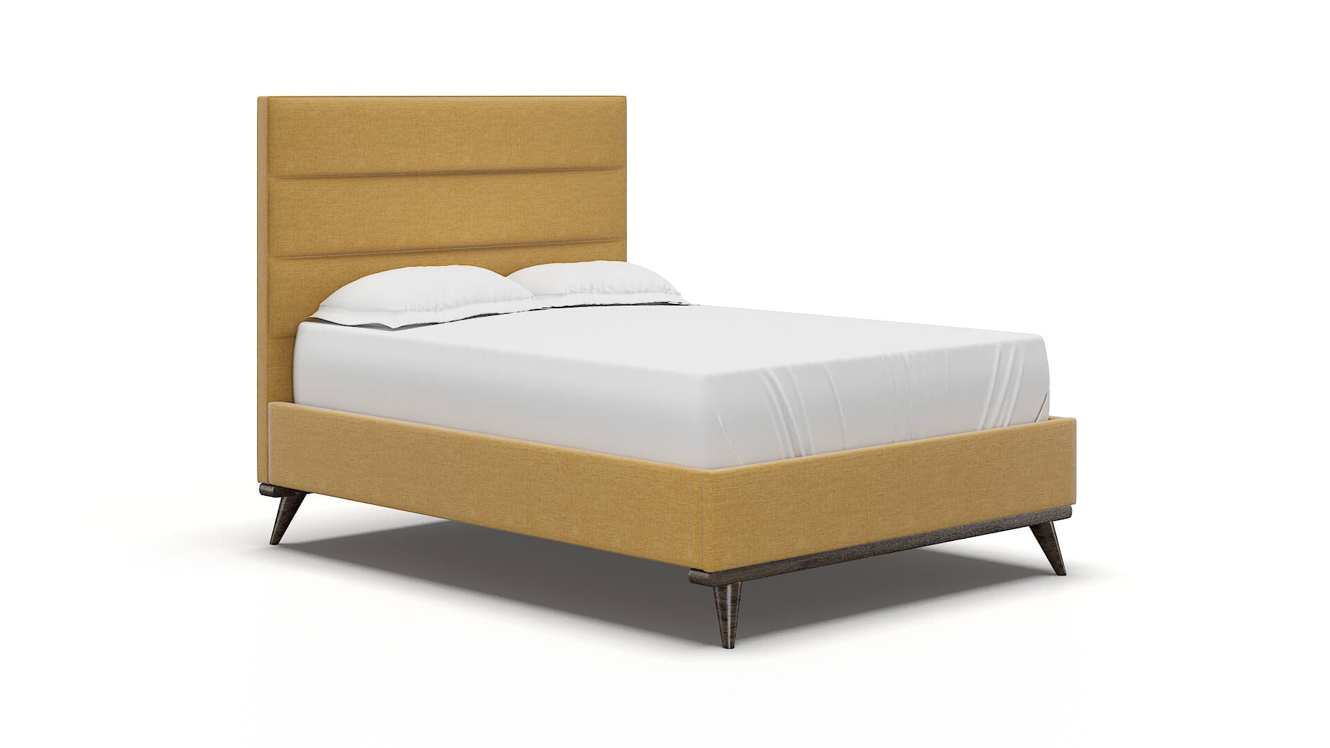 Isla Leslie Saffron Bed espresso legs 2