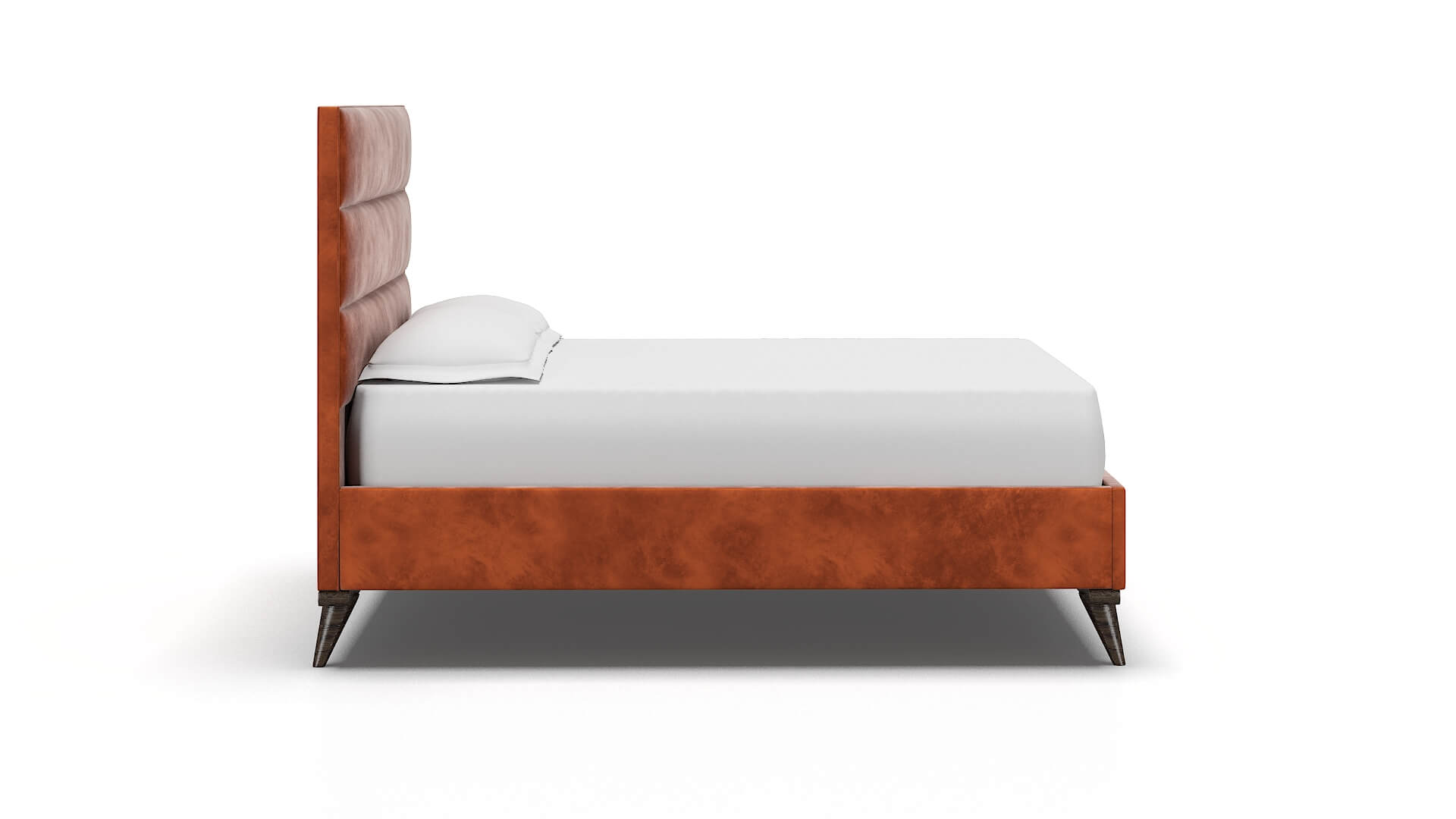 Isla Loft Copper Bed espresso legs 3