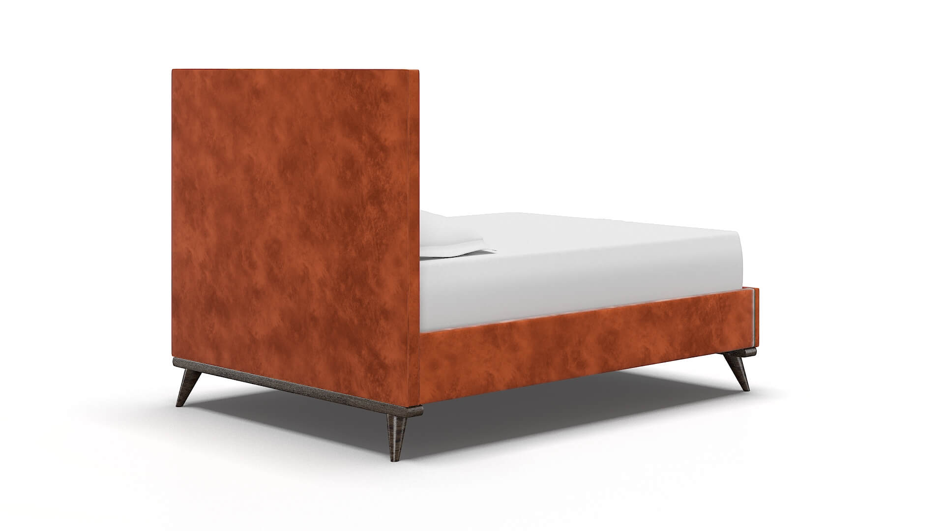 Isla Loft Copper Bed espresso legs 4