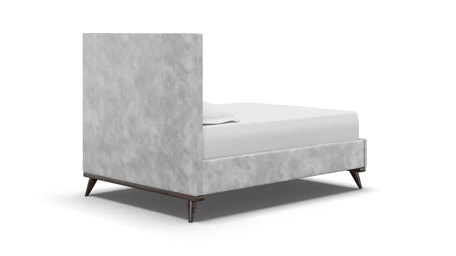 Isla Loft Snowfall Bed espresso legs 4