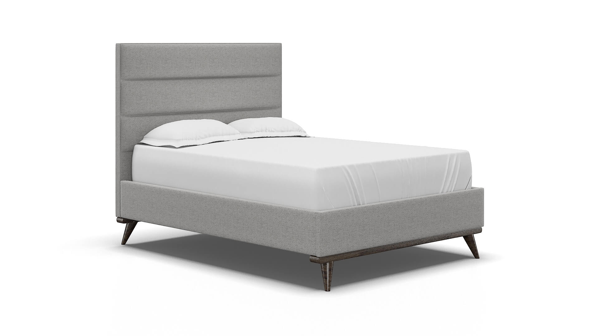 Isla Malibu Dove Bed espresso legs 2