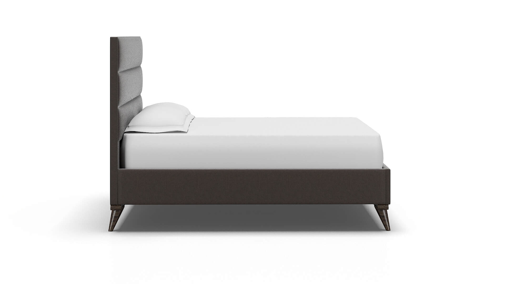 Isla Naples Graphite Bed espresso legs 3