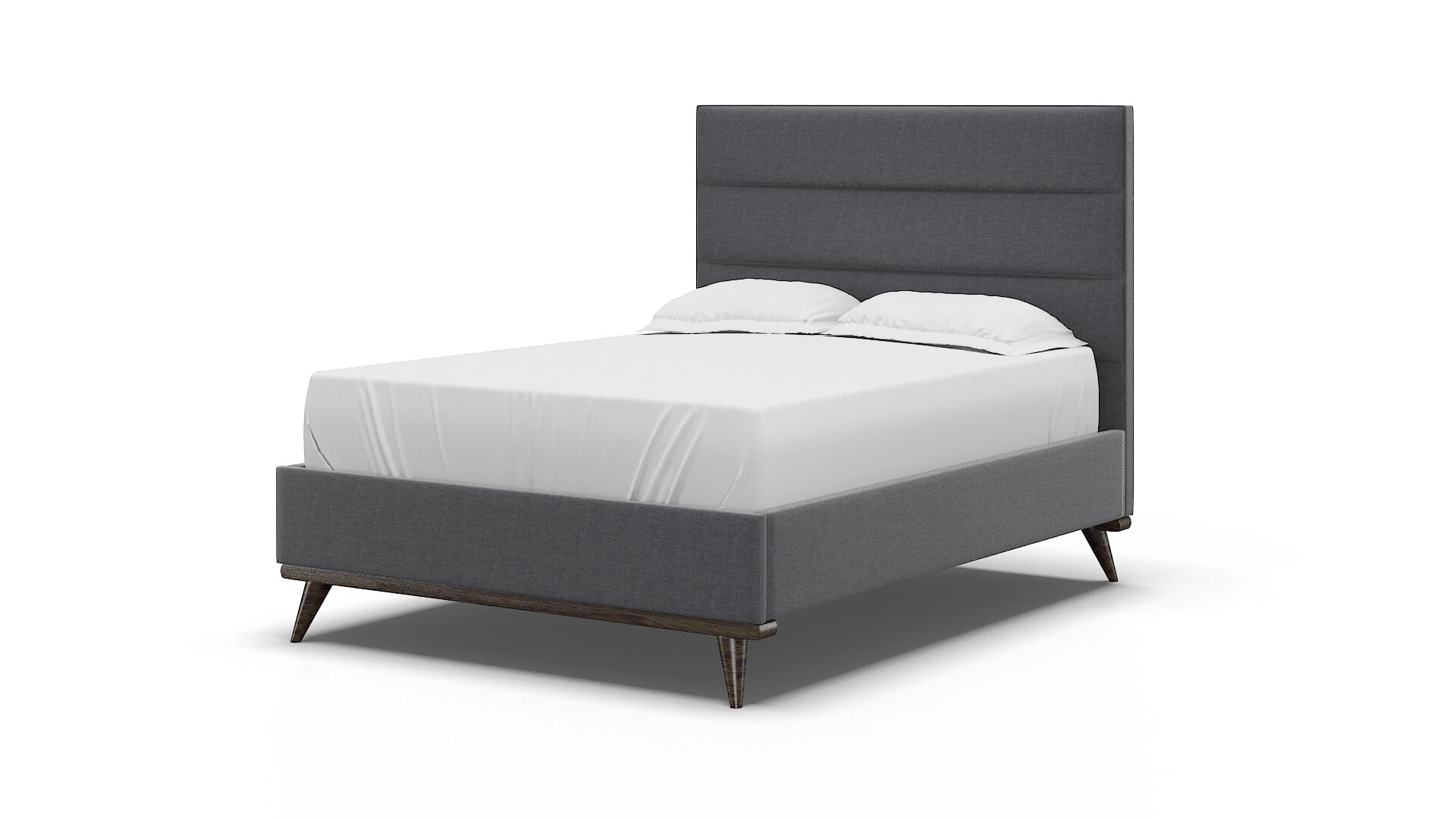Isla Notion Graphite Bed espresso legs 5