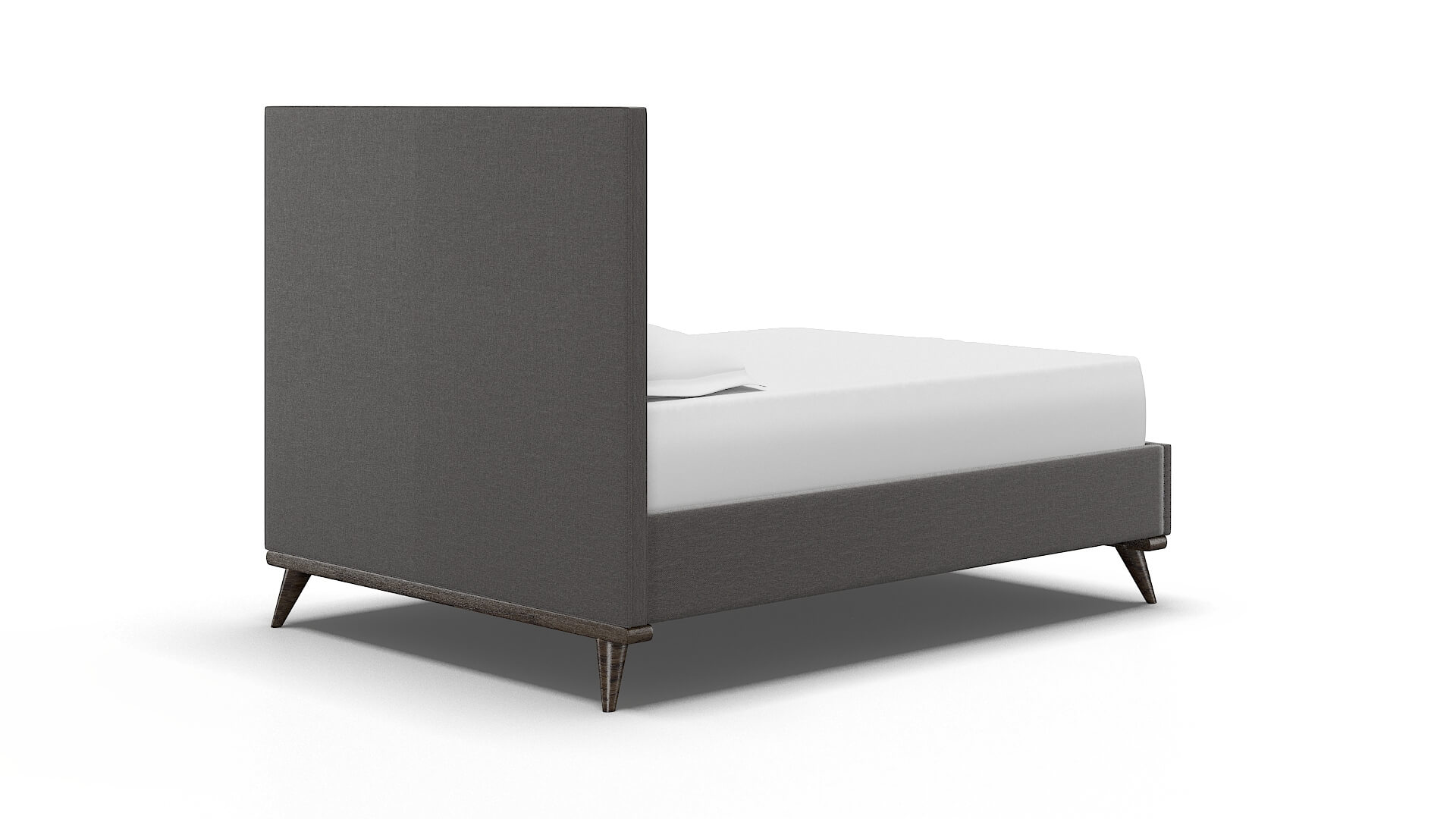 Isla Oscar Grey Bed espresso legs 4