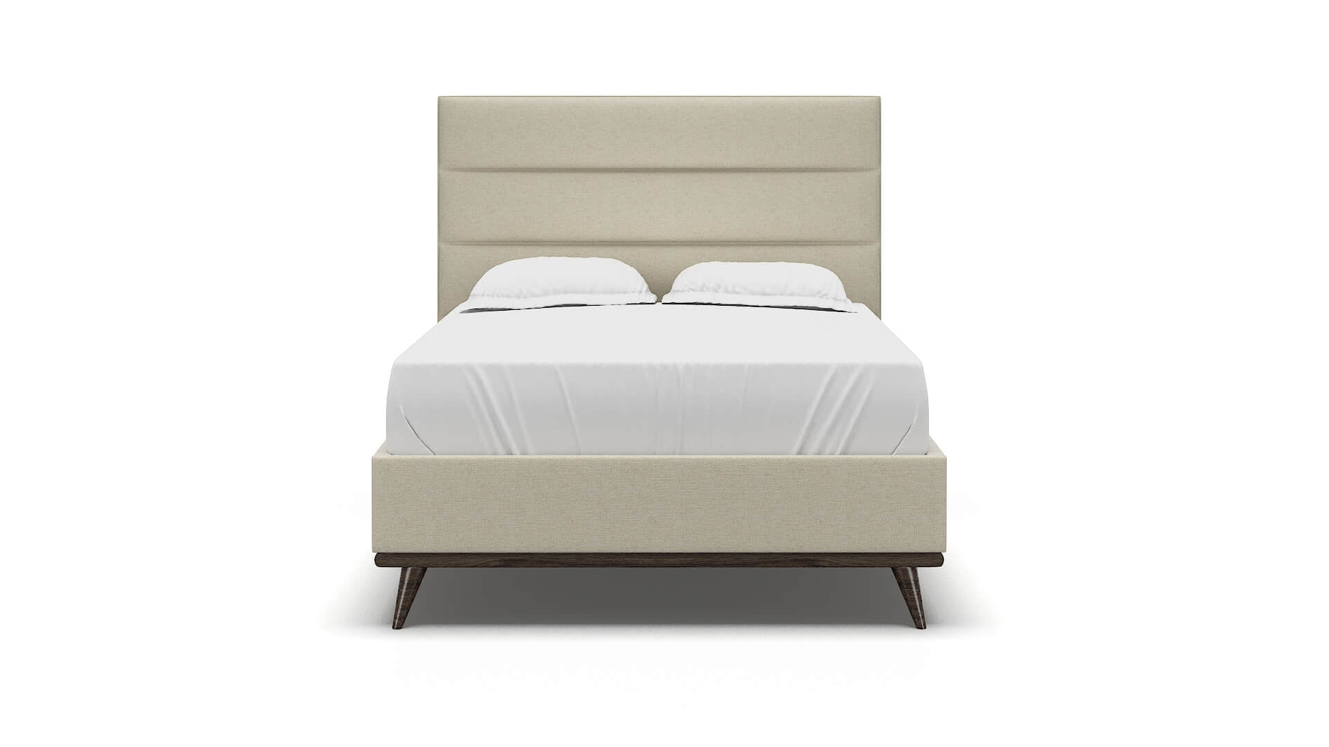 Isla Phoenix Ivory Bed espresso legs 1