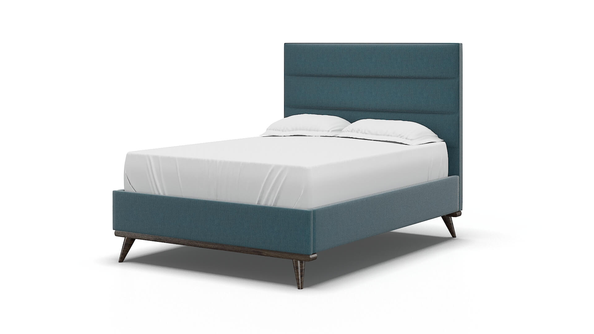 Isla Portland Prussian Bed espresso legs 5