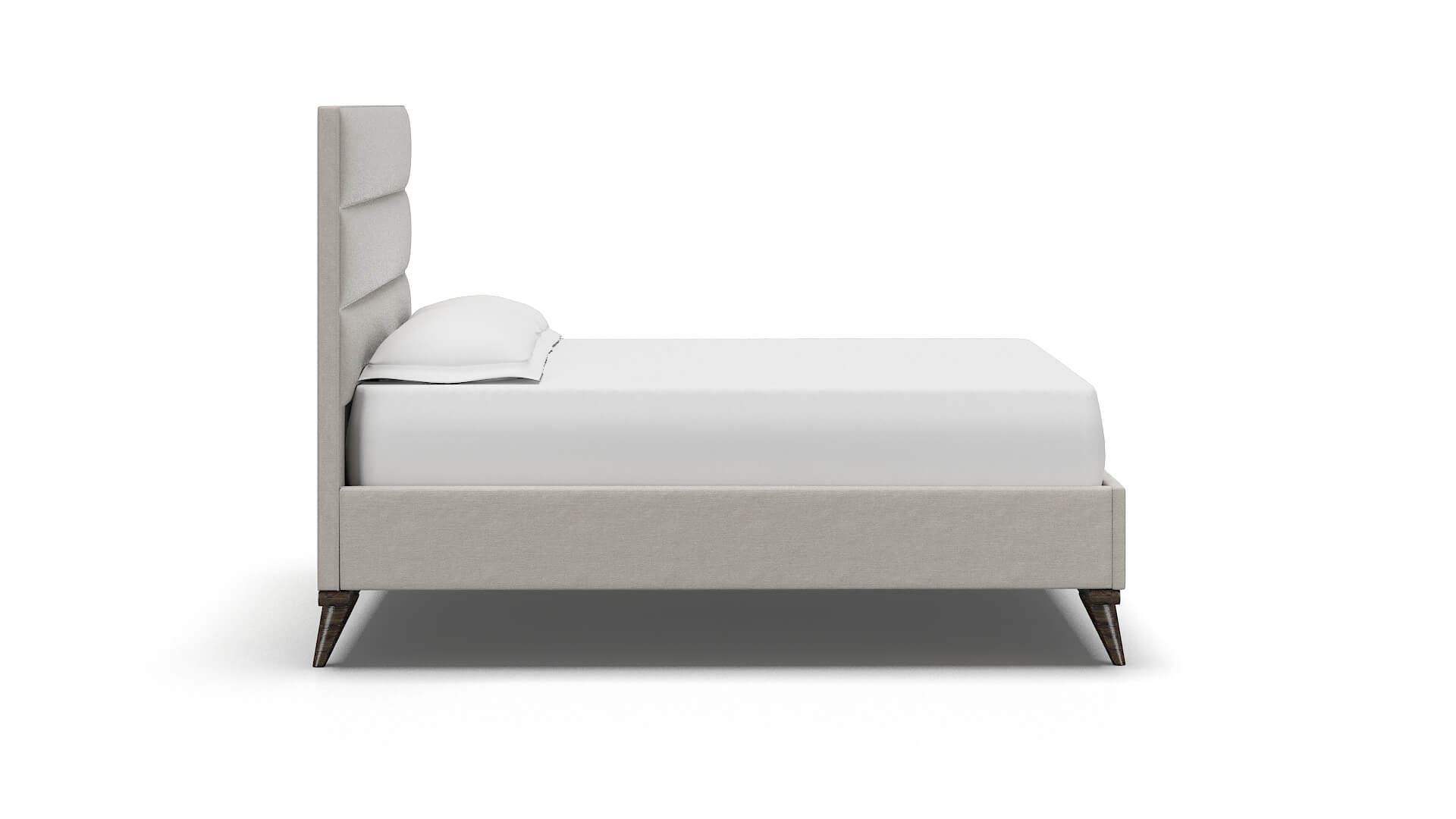 Isla Suave Dove Bed espresso legs 3