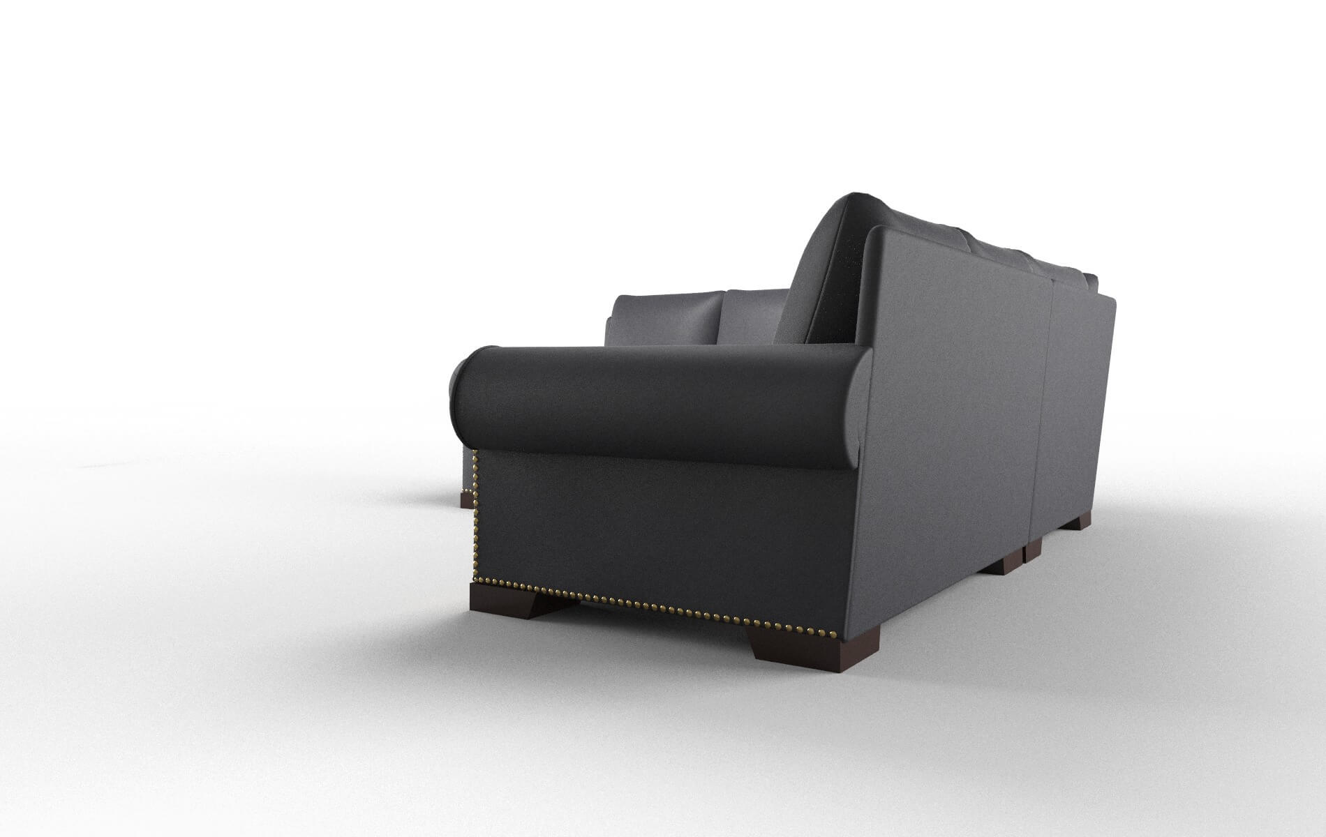 James Atlas_plz Navy Sectional espresso legs 4