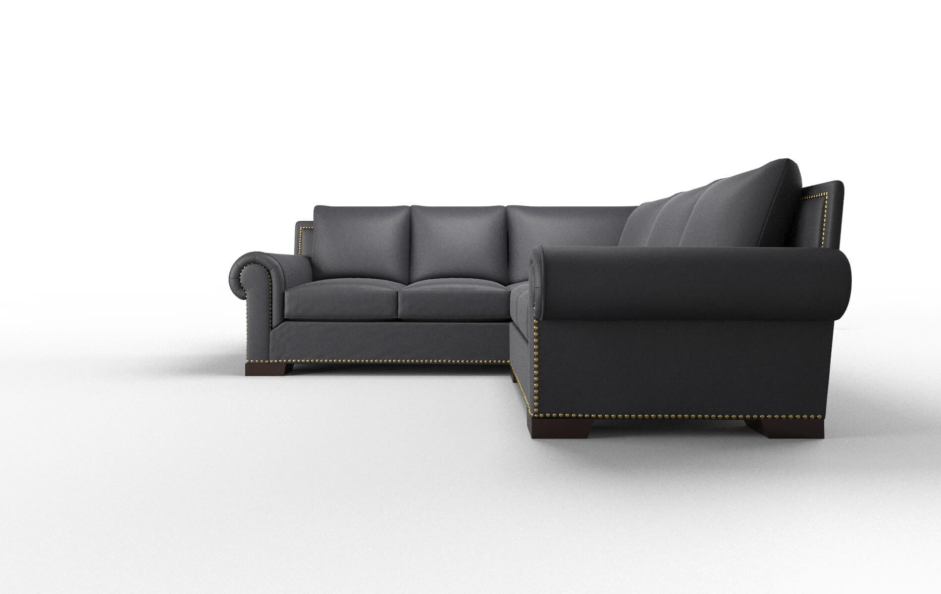 James Atlas_plz Navy Sectional espresso legs 5