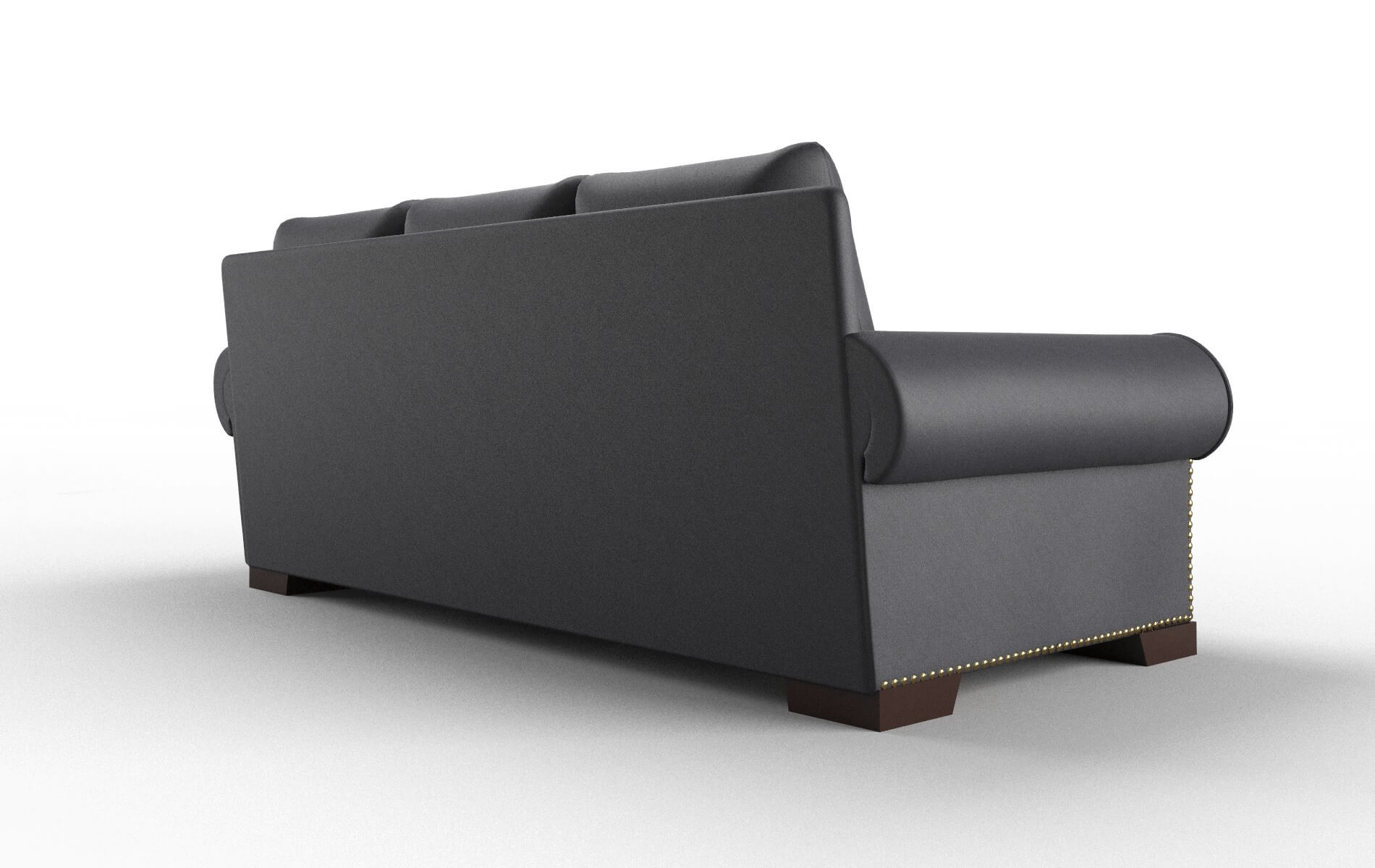 James Atlas_plz Navy Sofa espresso legs 5