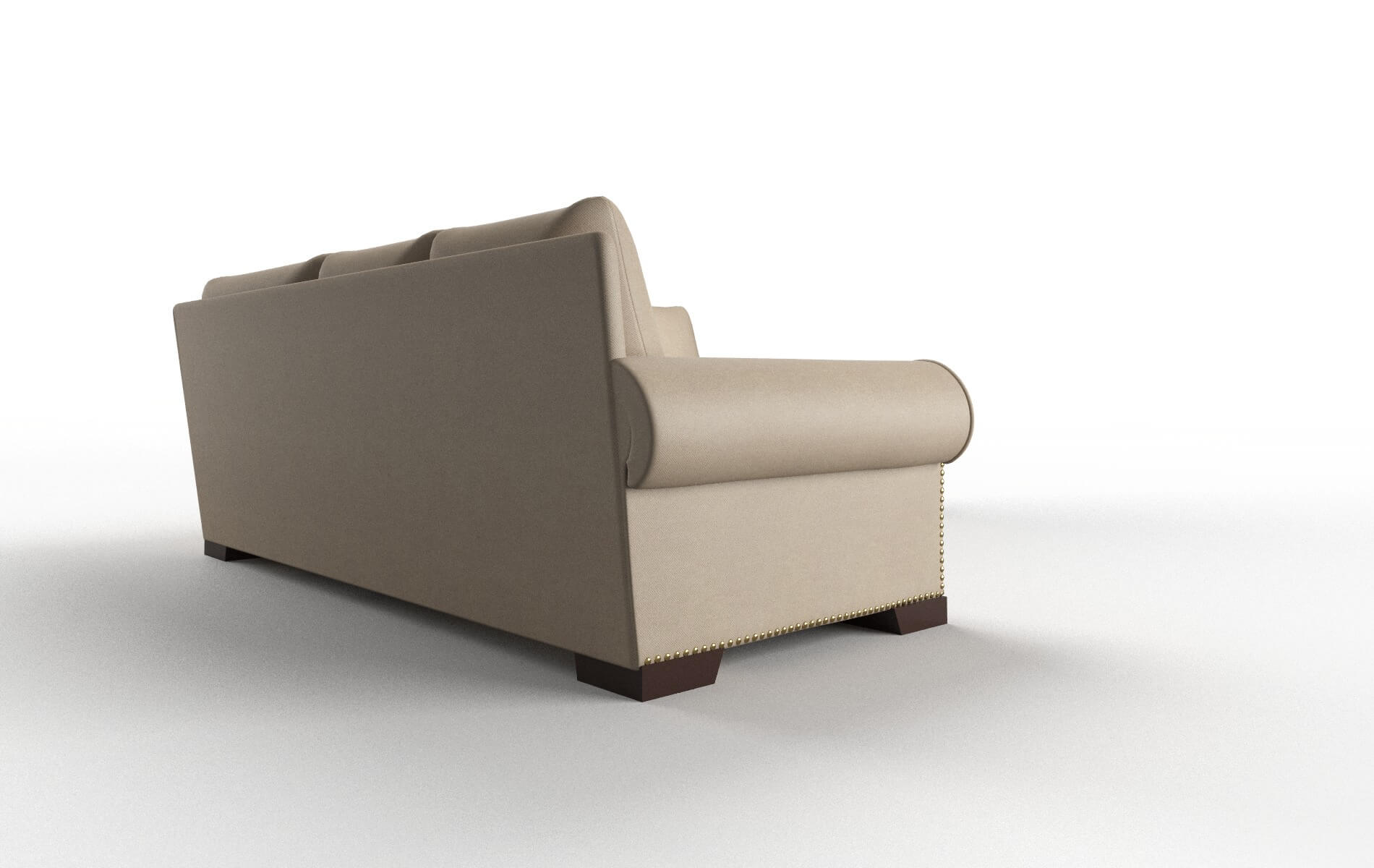 James Avenger Driftwood Sectional espresso legs 3