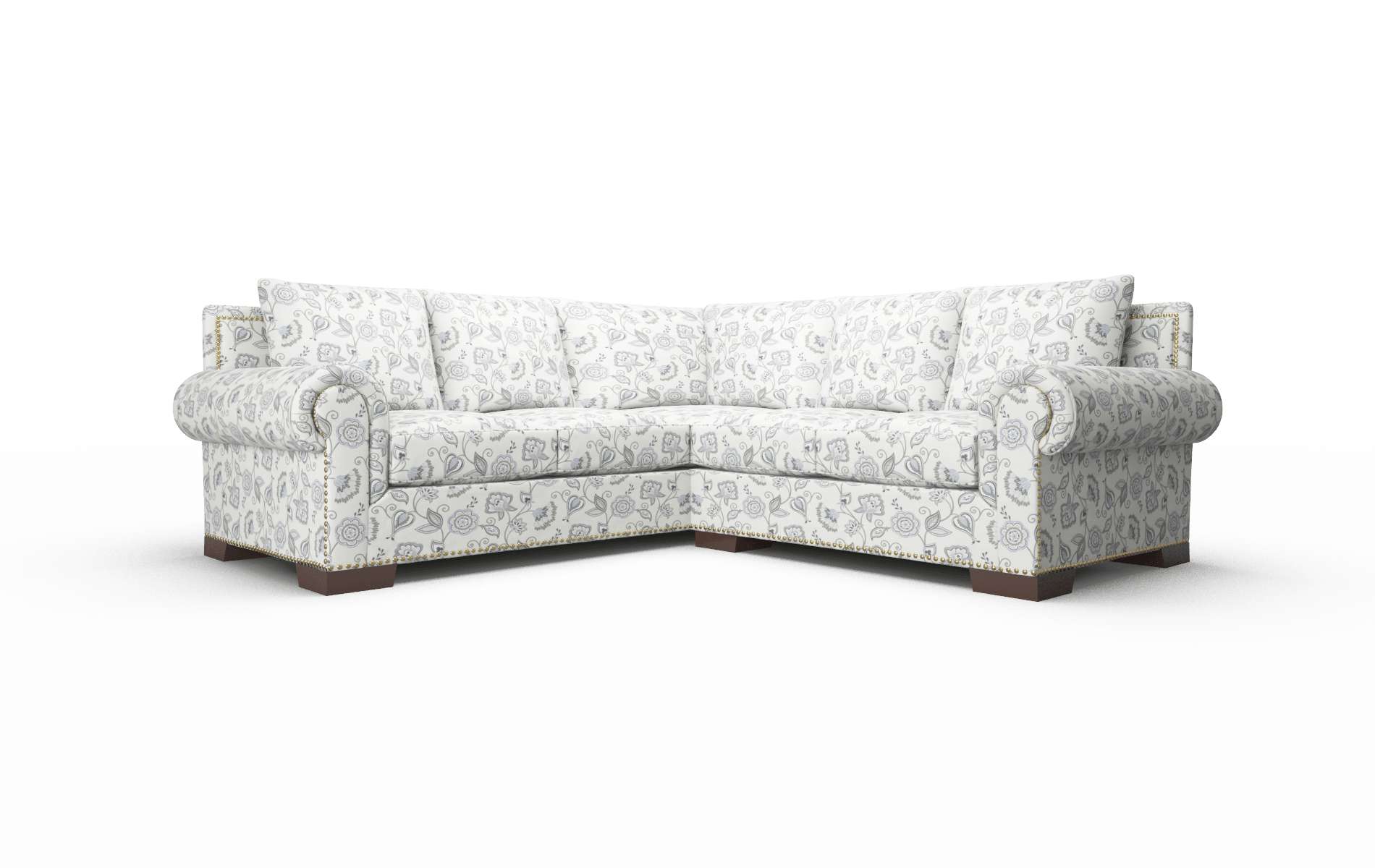 James Avignon Sky Sectional espresso legs 1