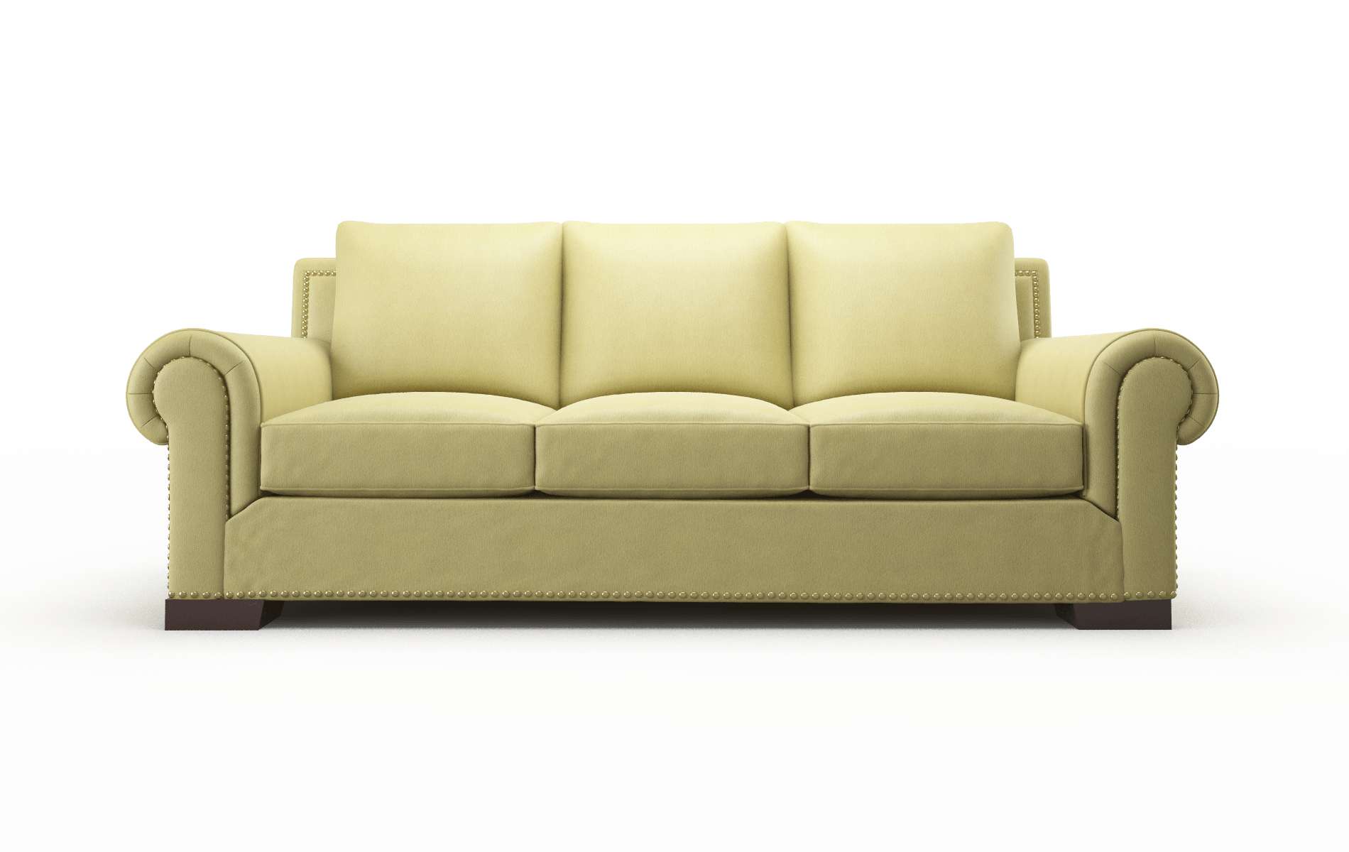 James Bella Apple Sofa espresso legs 1