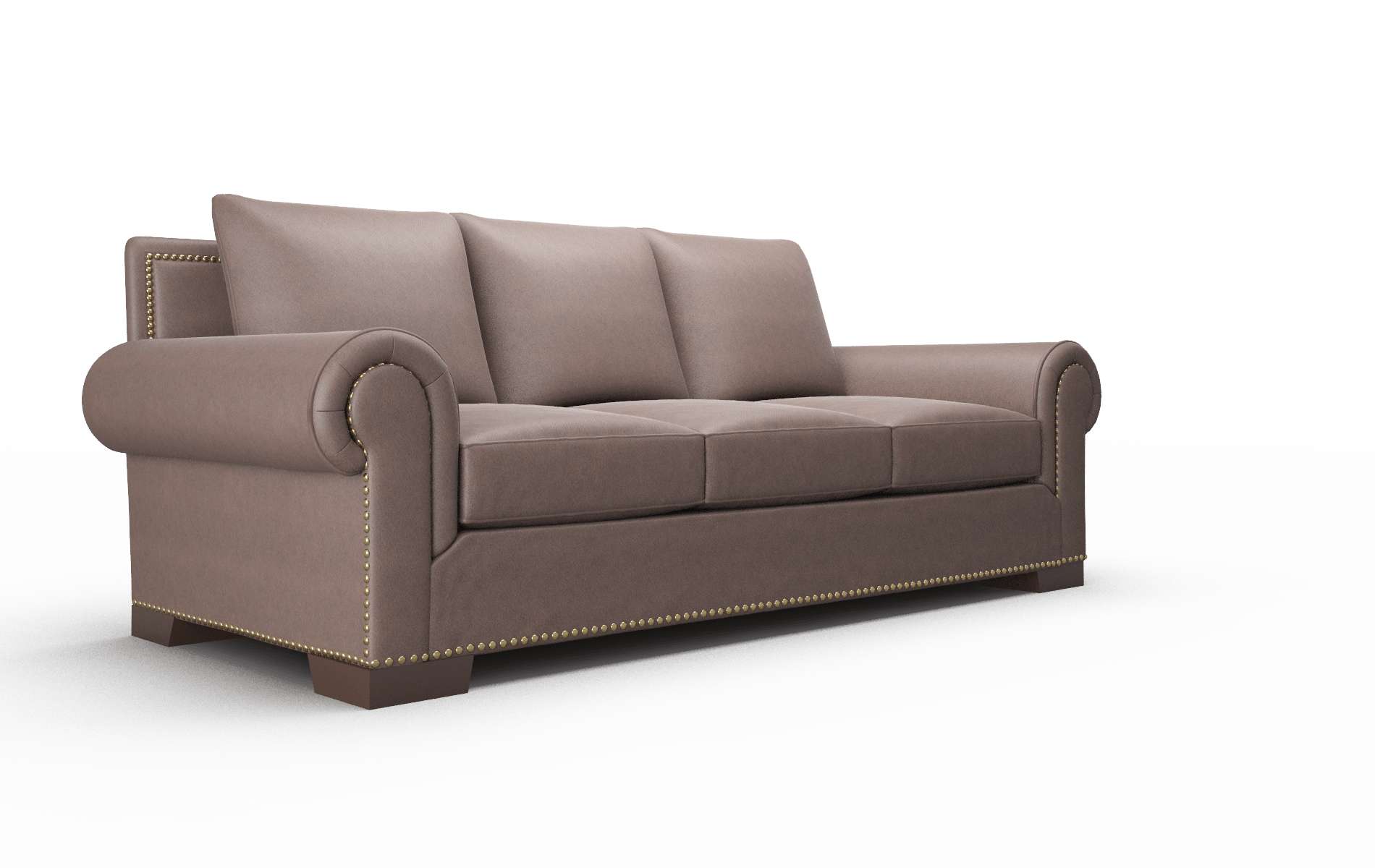 James Bella Espresso Sofa espresso legs 2