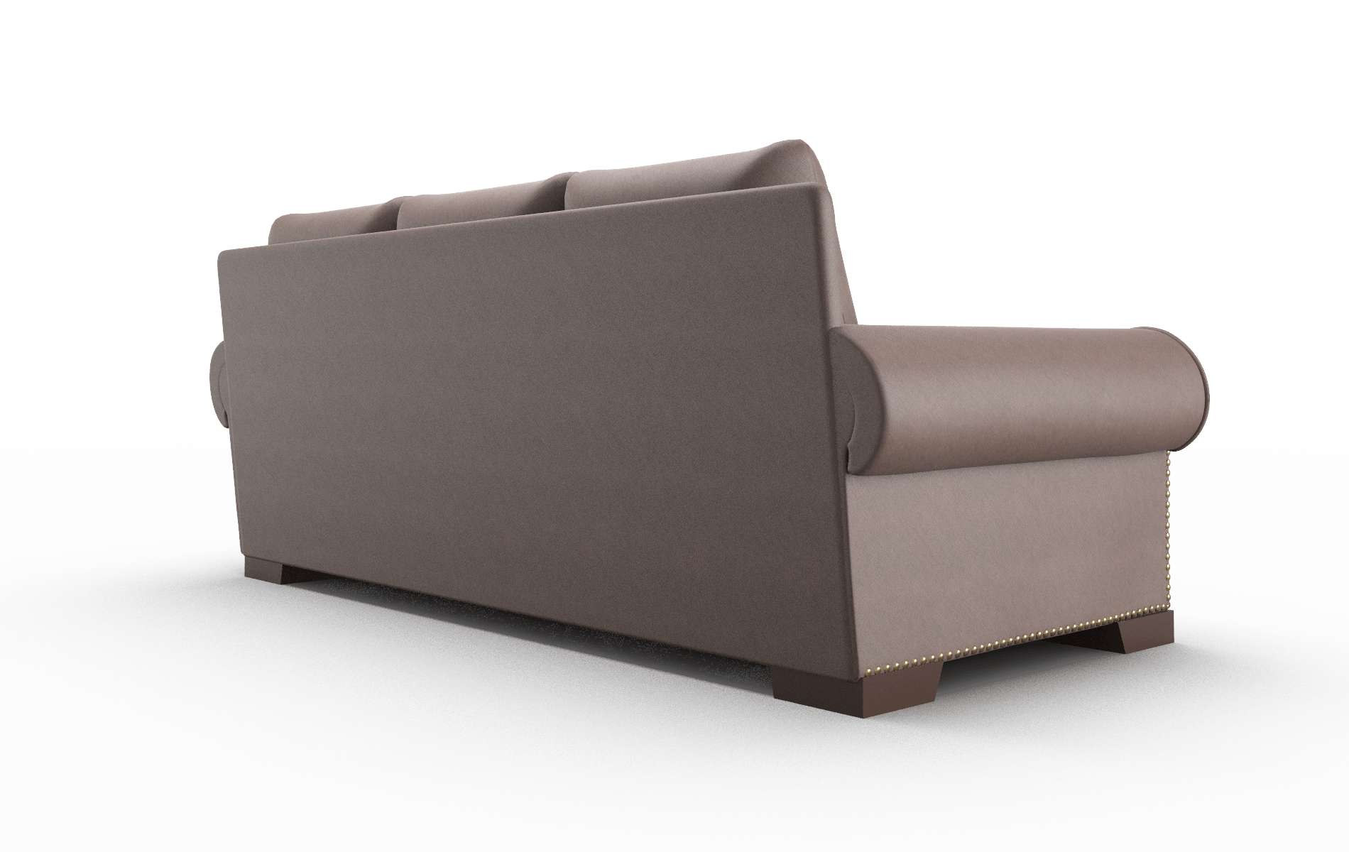 James Bella Espresso Sofa espresso legs 5