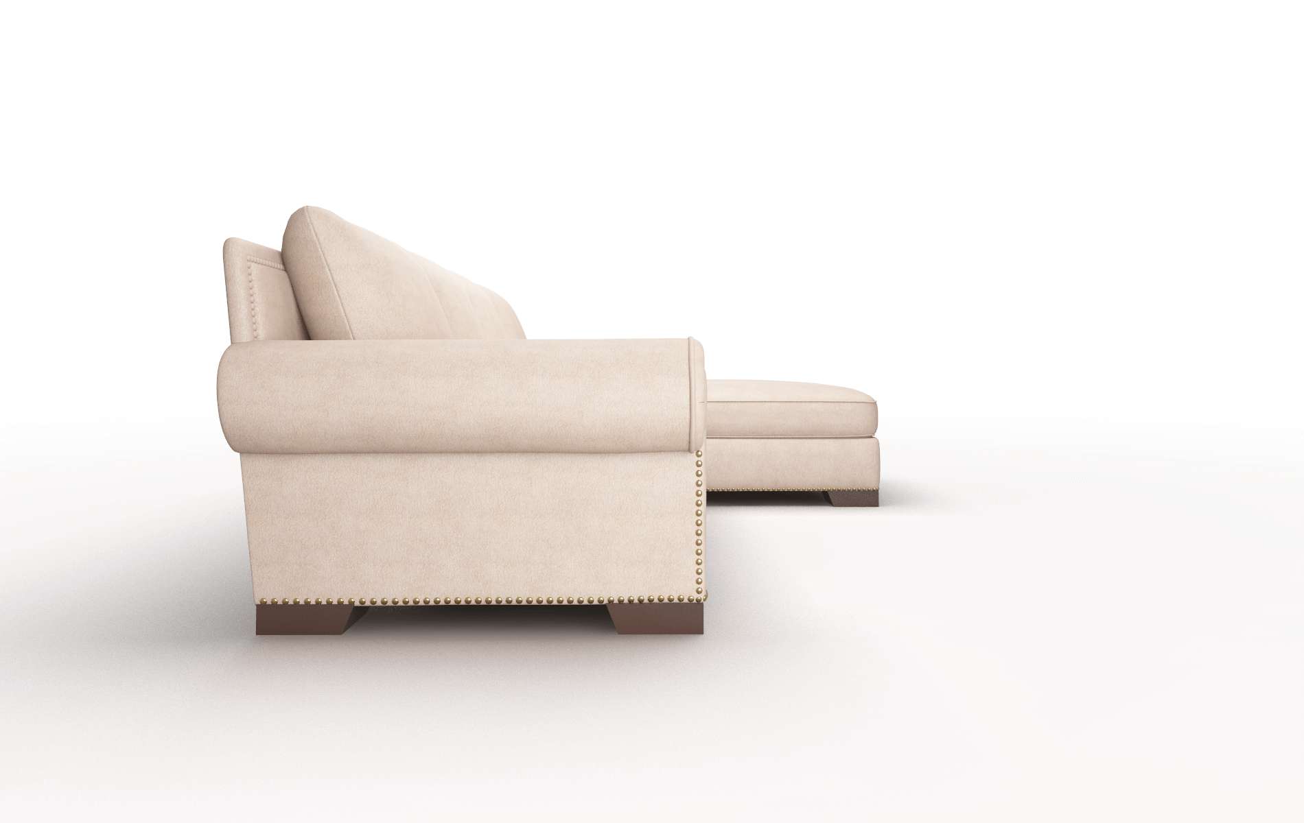 James Bella Pewter Panel espresso legs 3