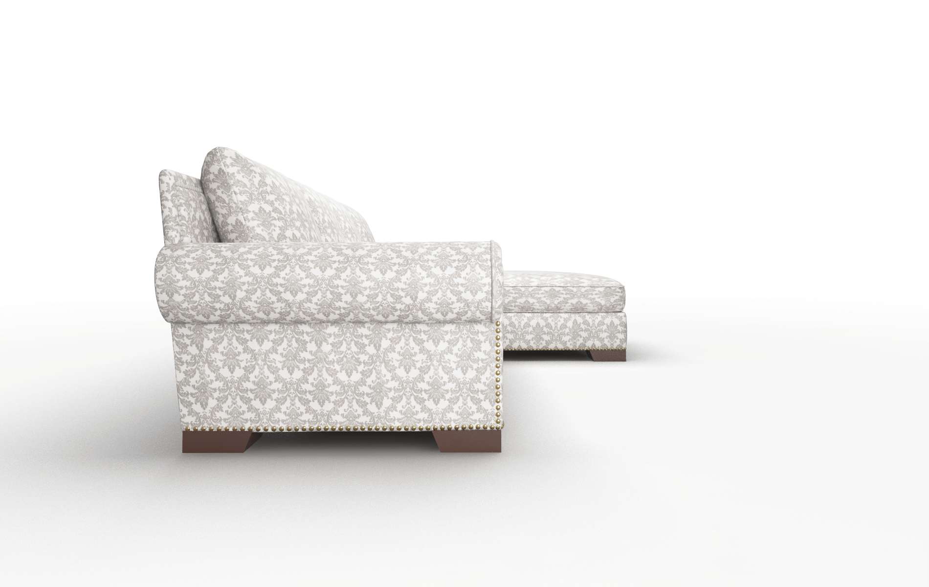 James Bergamo Dove Panel espresso legs 3