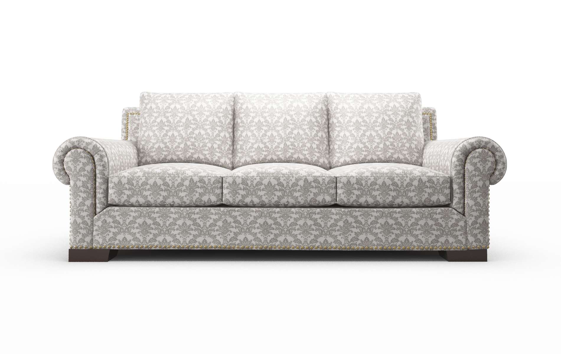 James Bergamo dove Sofa Espresso Legs  1