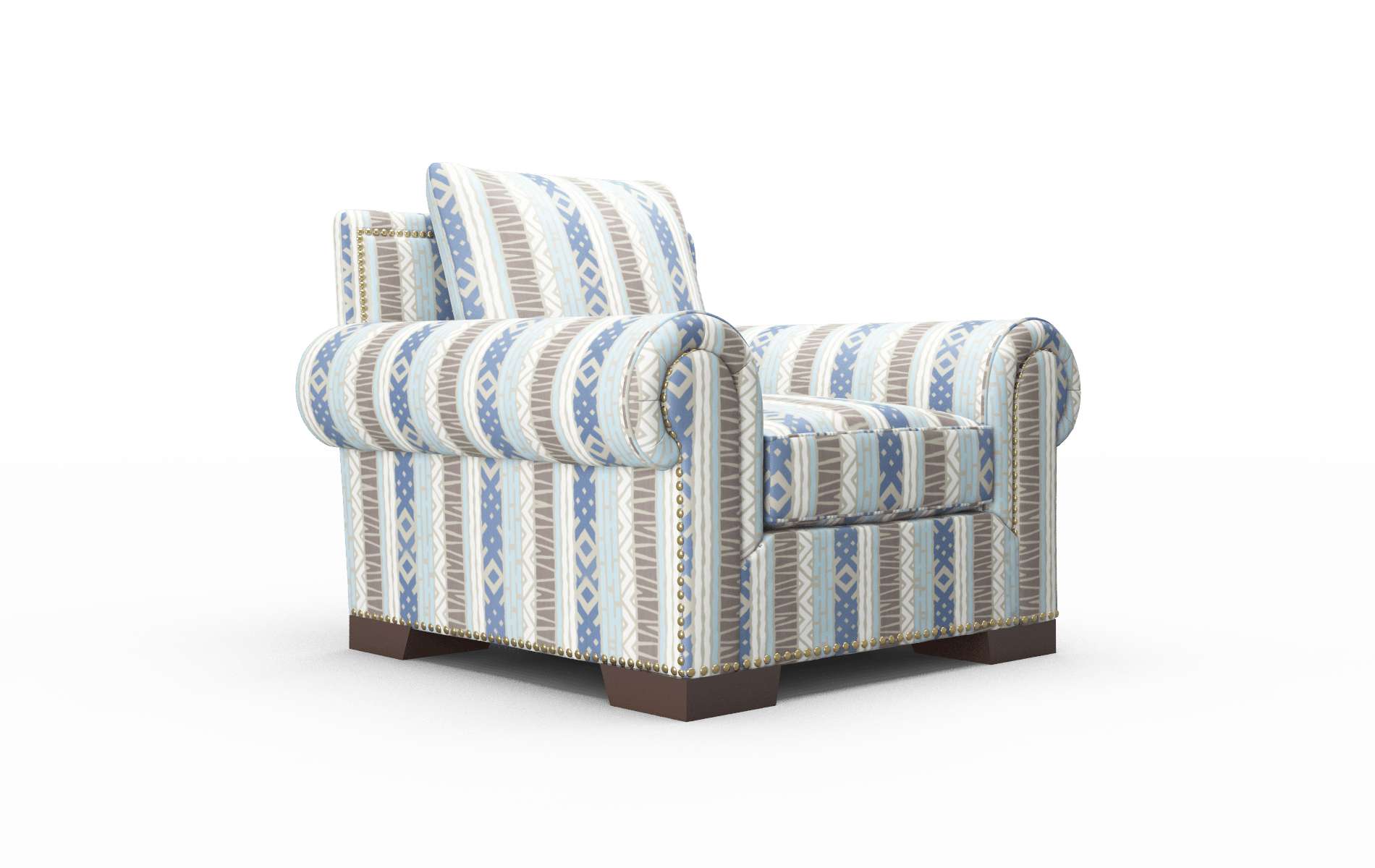 James Bodhi Indigo Chair espresso legs 2