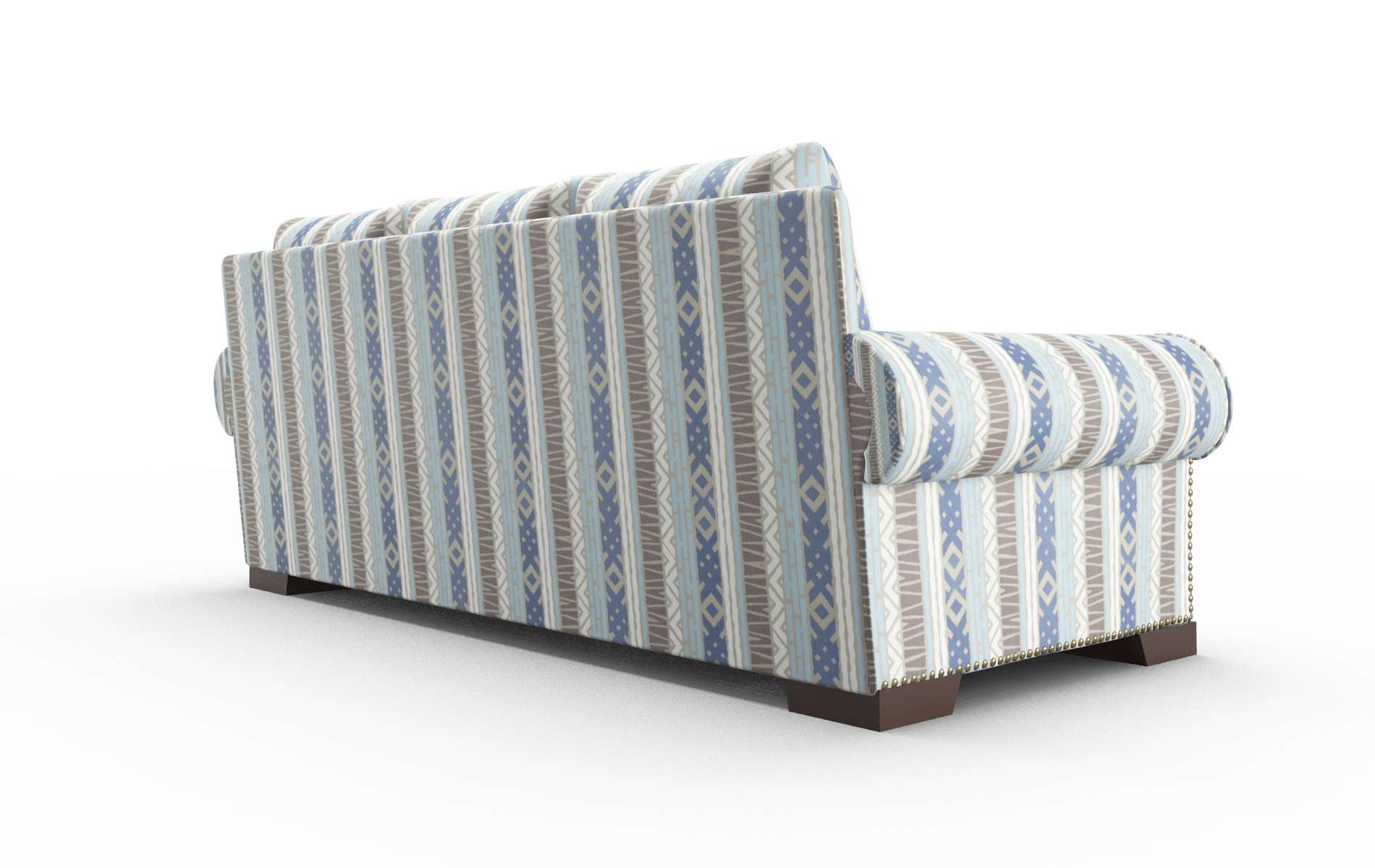 James Bodhi Indigo Sofa espresso legs 5