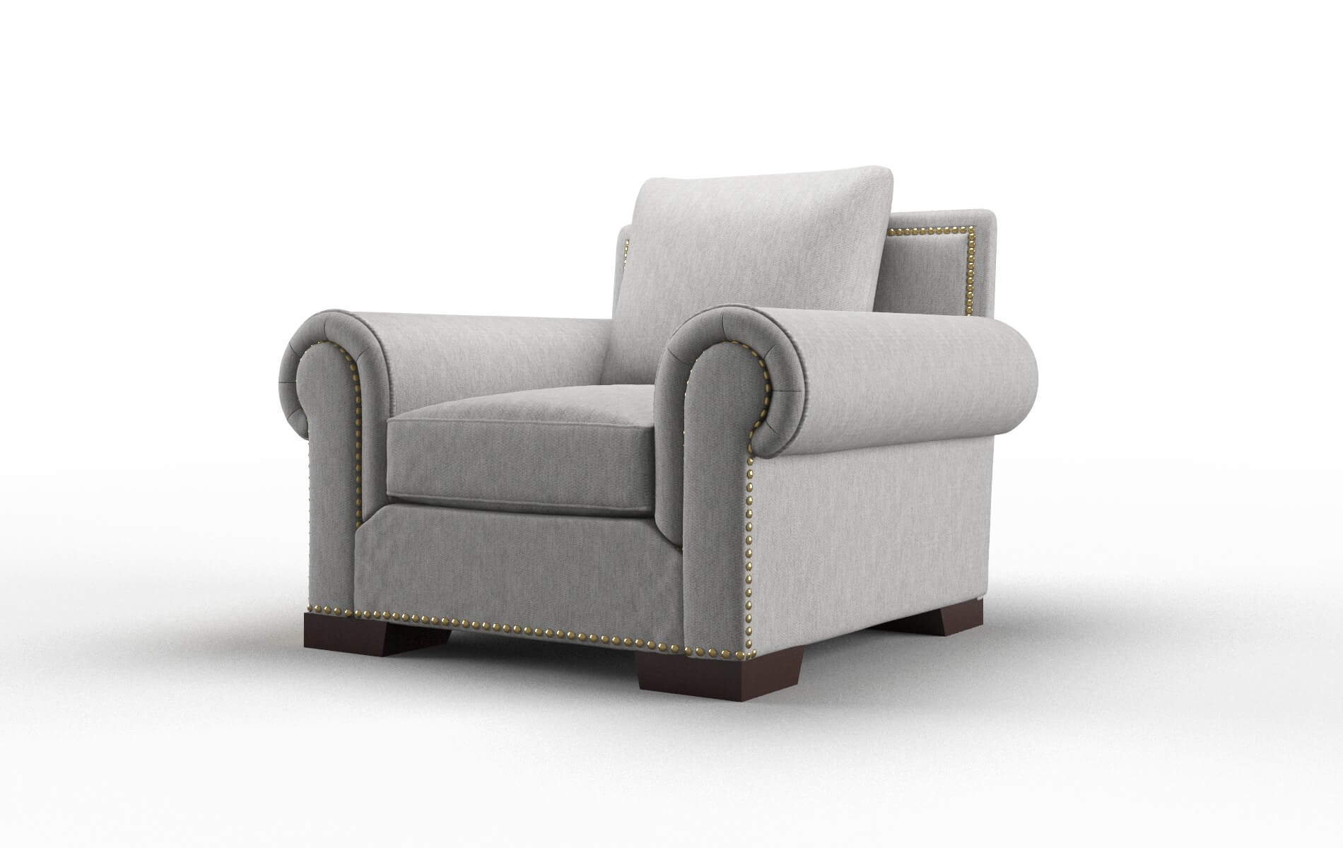 James Bungalow Graphite Chair espresso legs 4