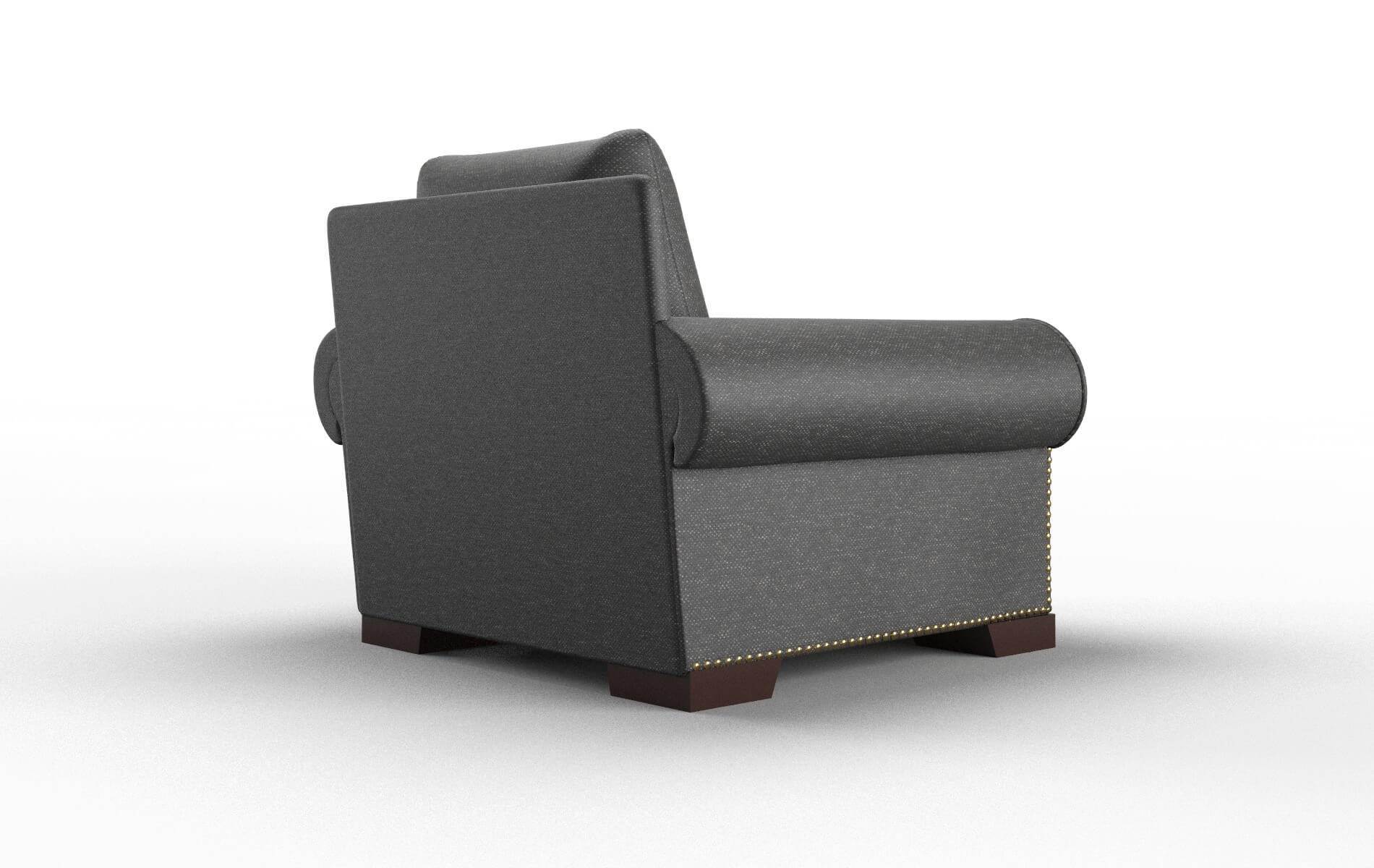 James Chance Denim Chair espresso legs 5