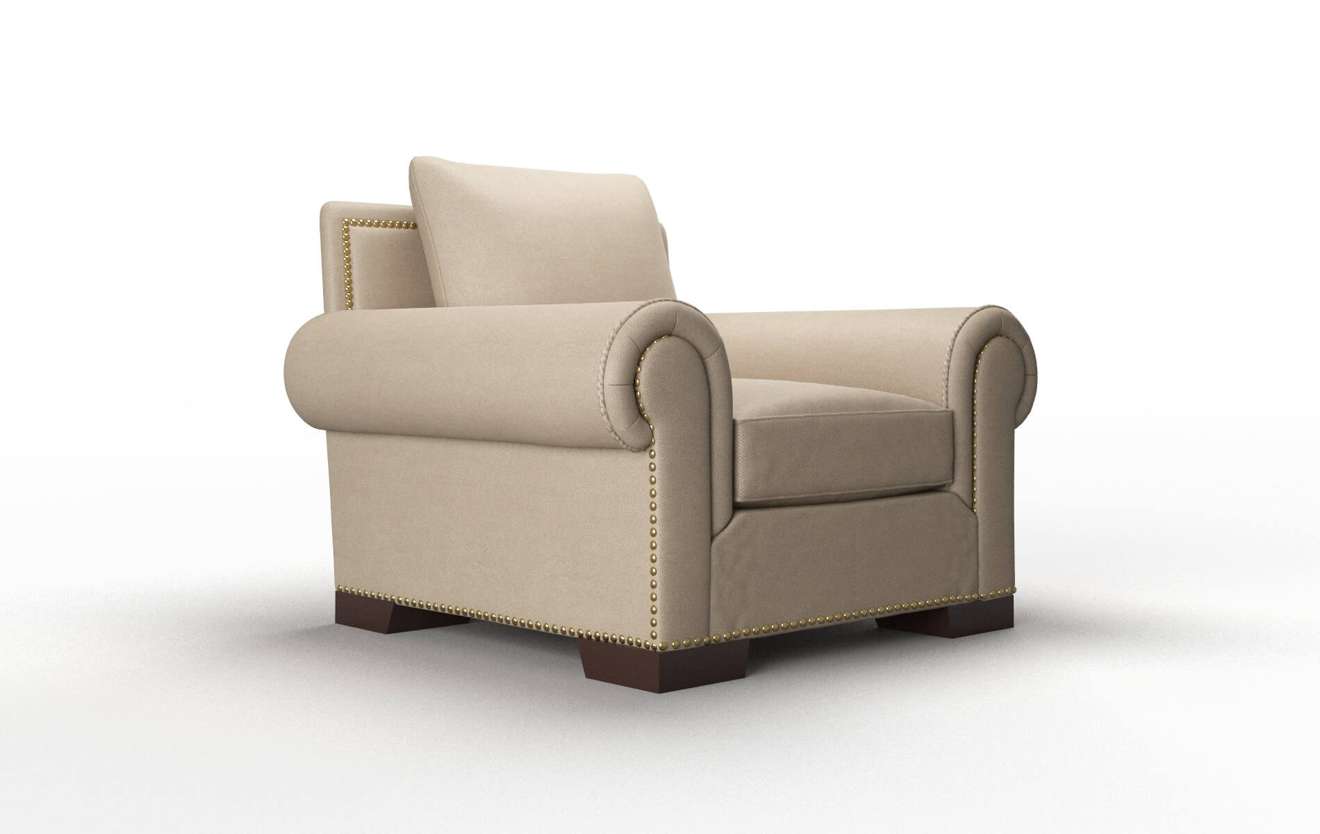 James Chance Platinum Chair espresso legs 2