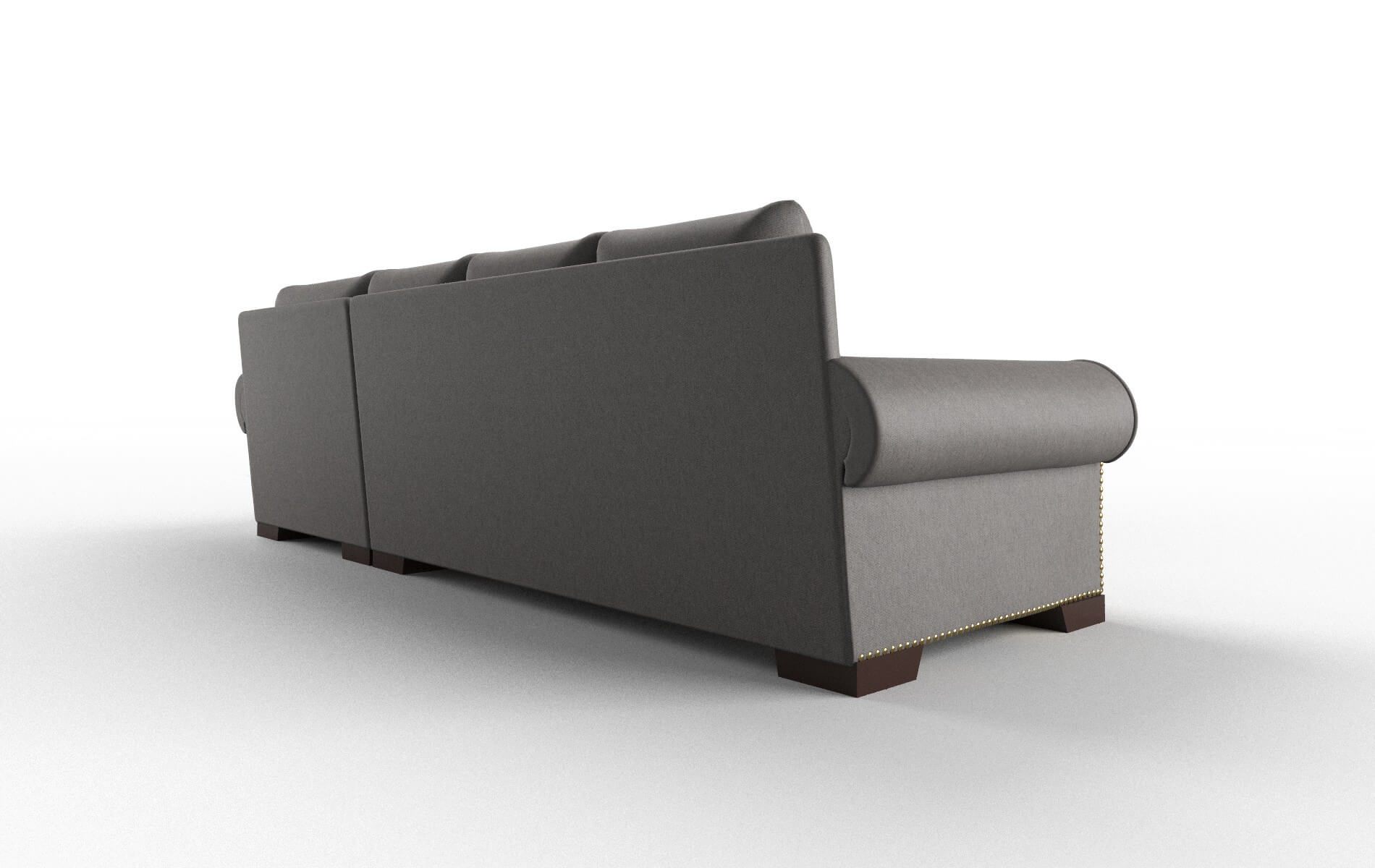 James Cosmo Charcoal Panel espresso legs 5