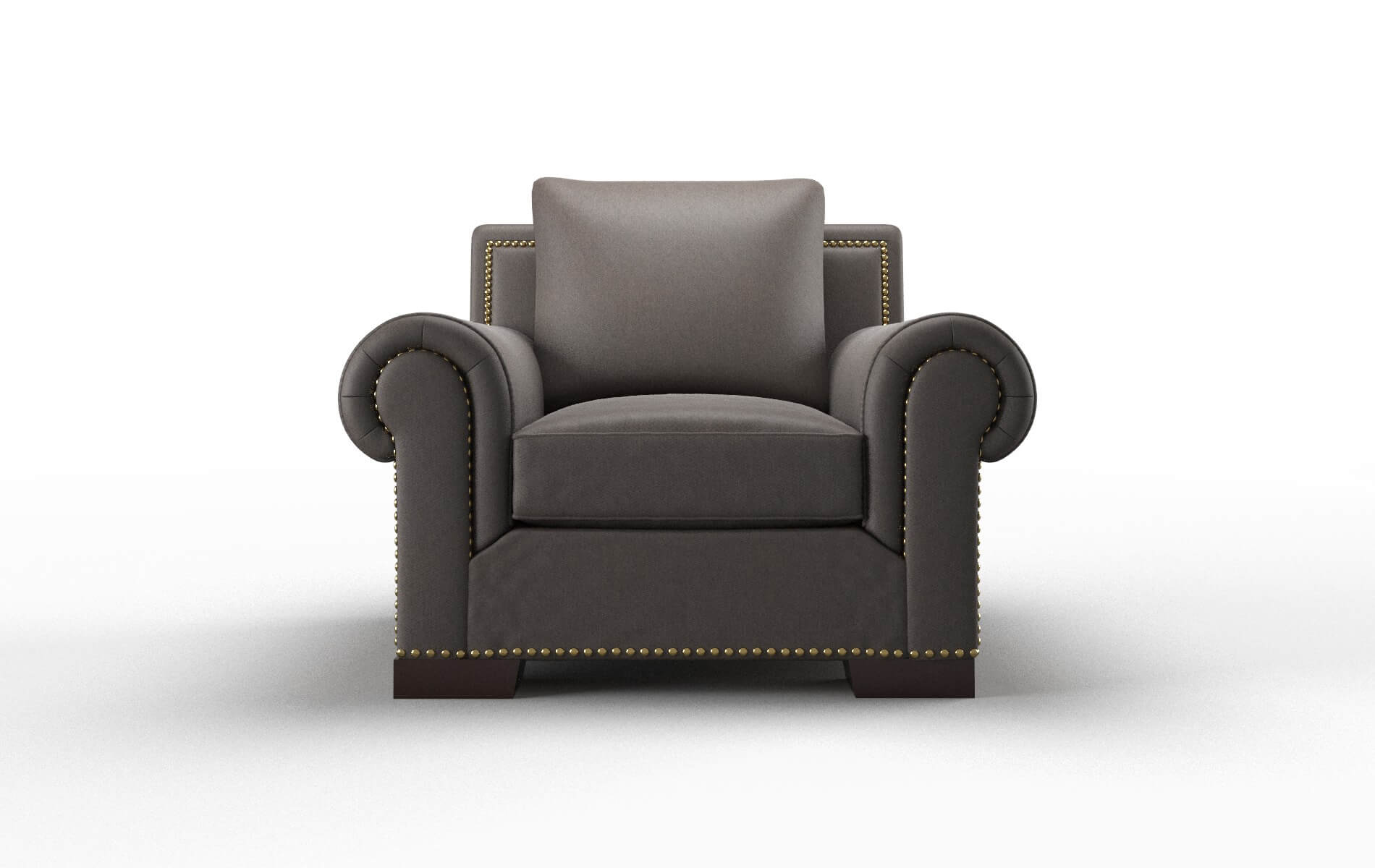 James Cosmo chocolate Chair Espresso Legs  1