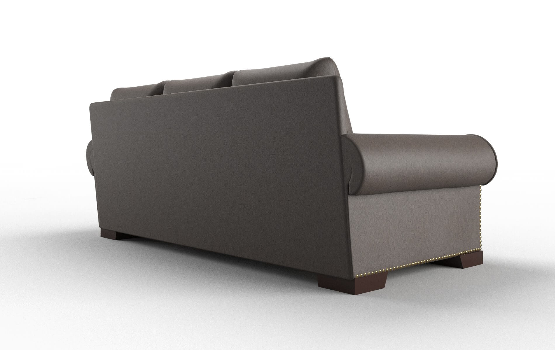 James Cosmo Chocolate Sofa espresso legs 5