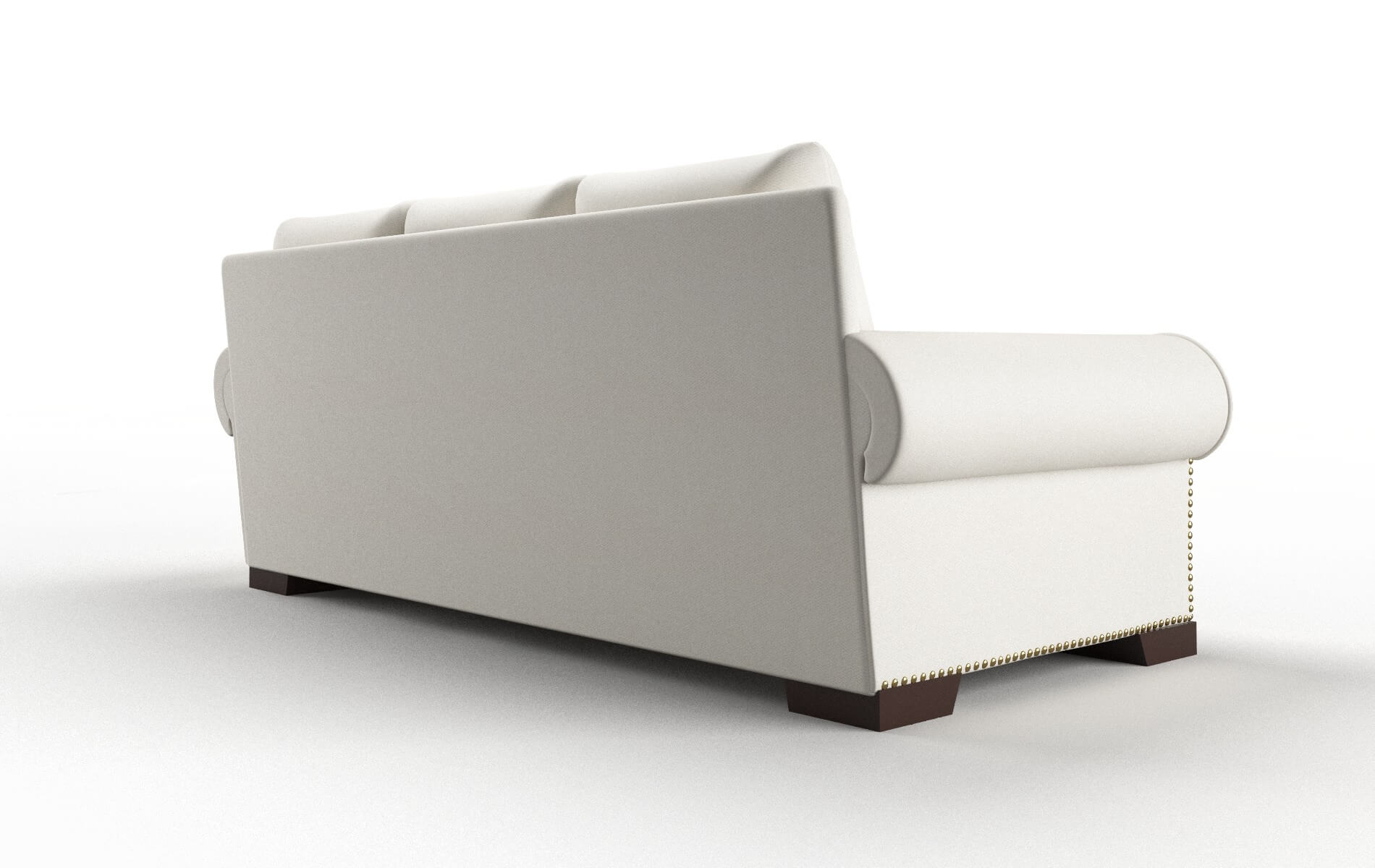 James Cosmo Ivory Sofa espresso legs 5