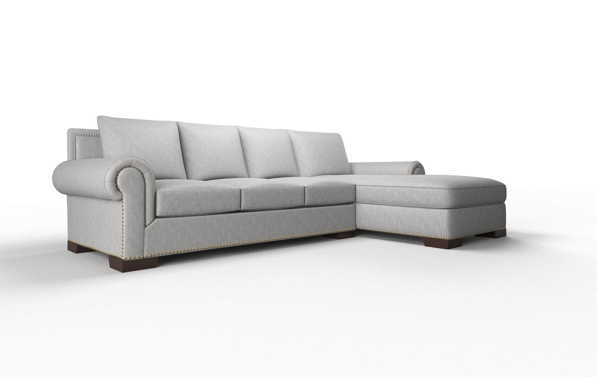 James Cosmo Steel Panel espresso legs 2