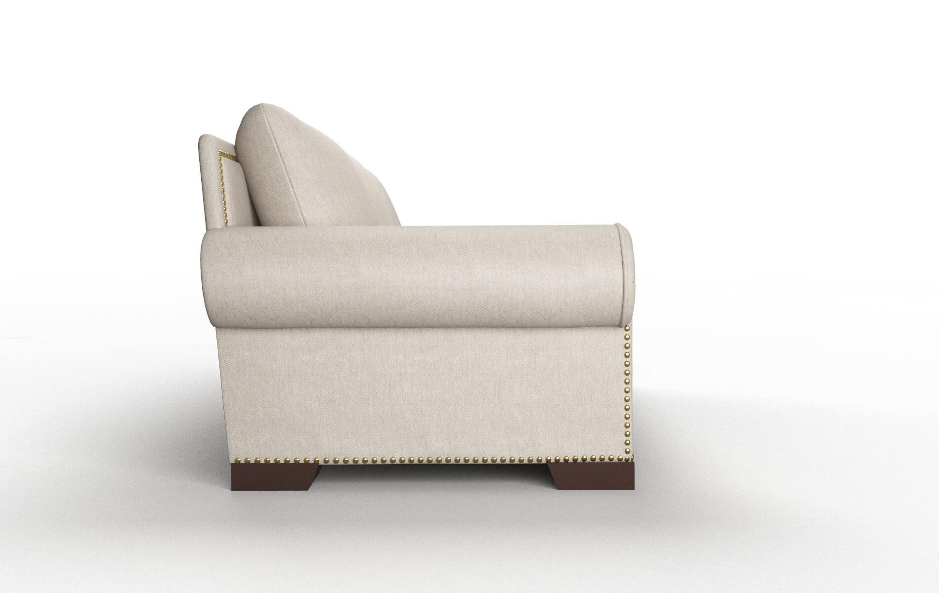 James Derby Linen Sofa espresso legs 3
