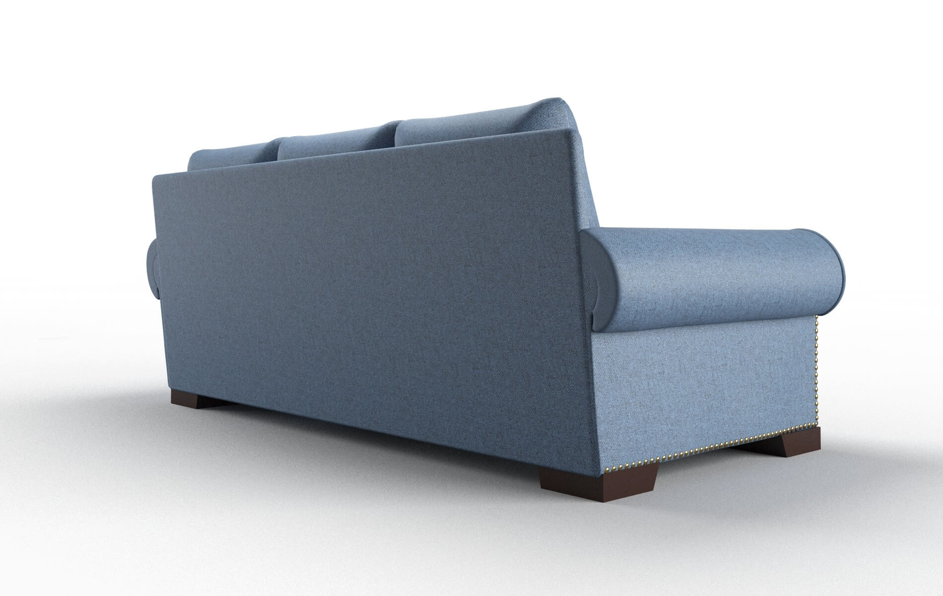 James Derby Navy Sofa espresso legs 5
