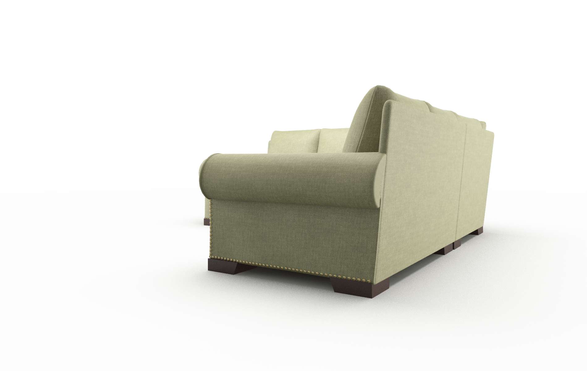 James Dream_d Forest Sectional espresso legs 4